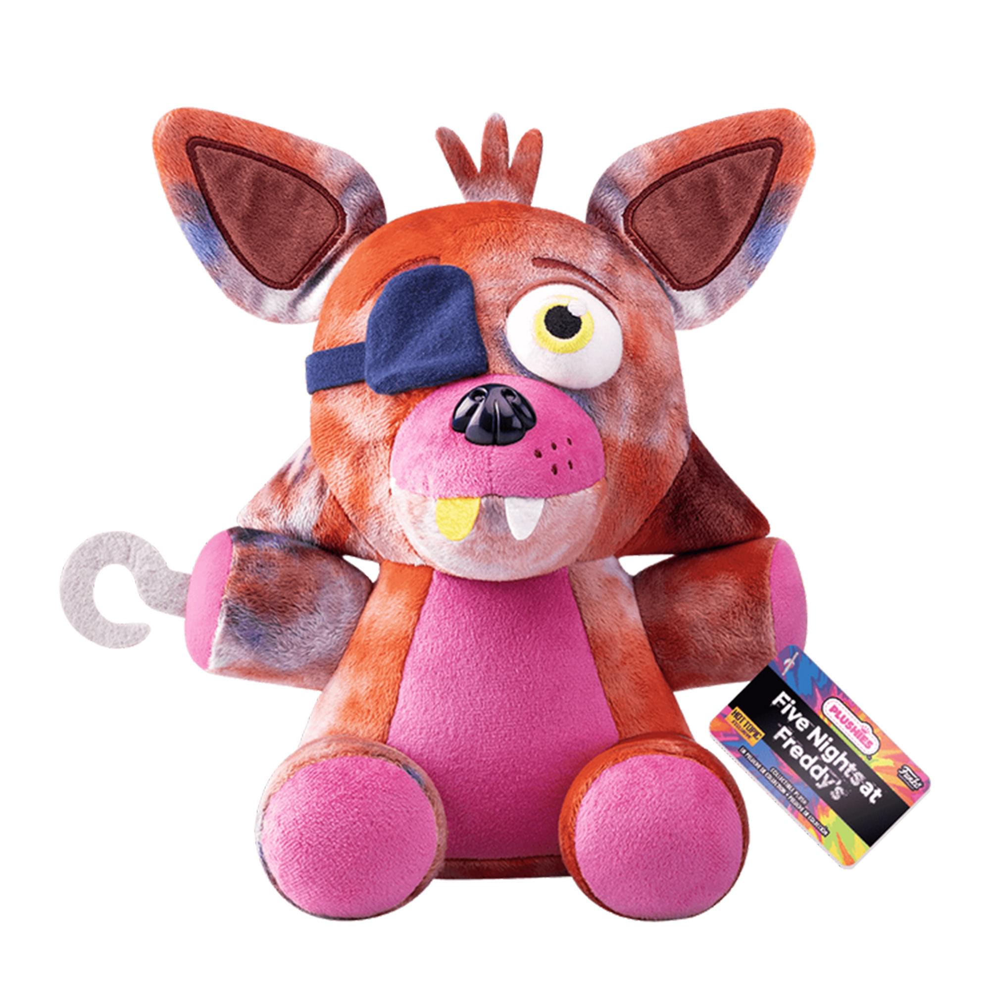 Five Nights at Freddy's 7 Inch Plush | Tie-Dye Foxy