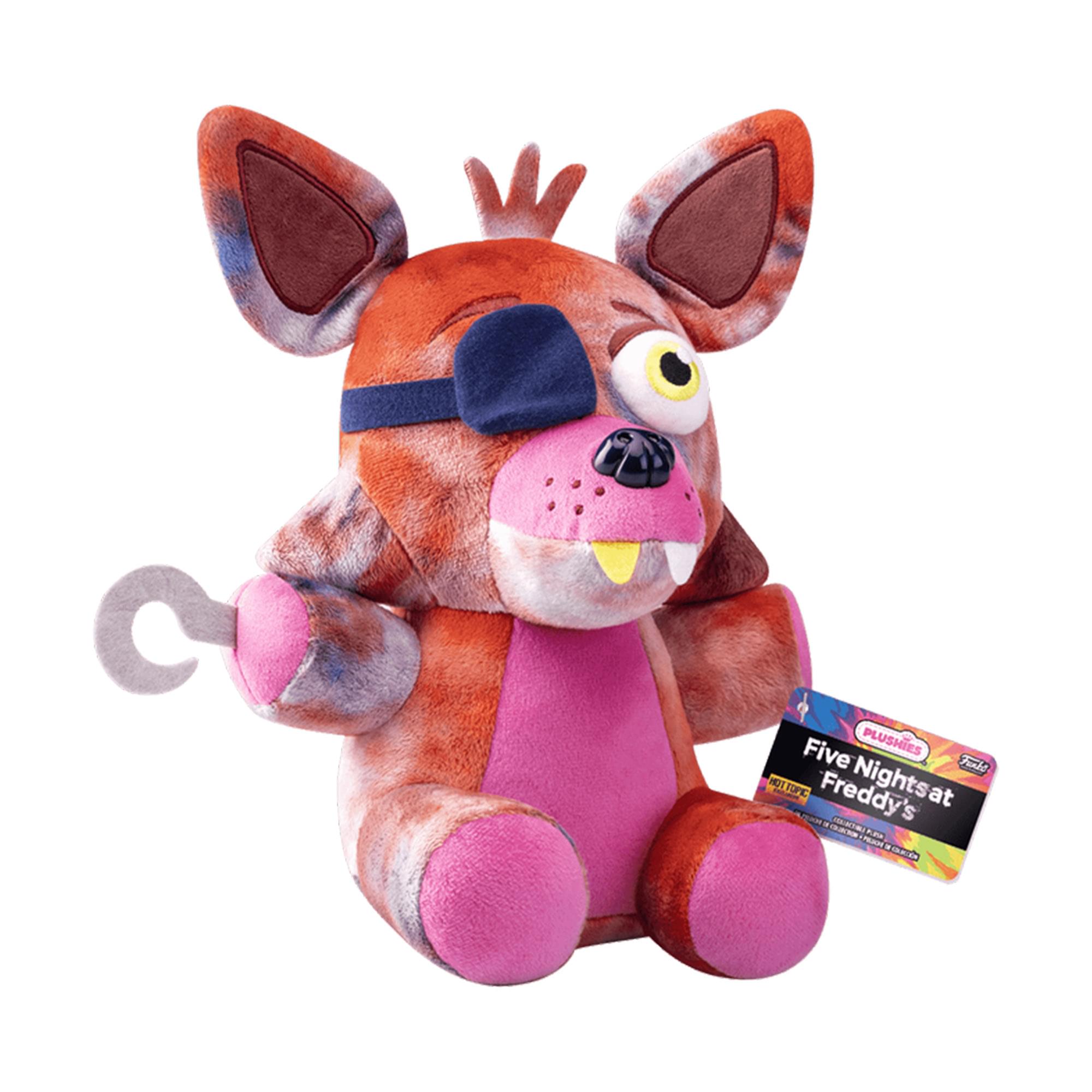 Five Nights at Freddy's 7 Inch Plush | Tie-Dye Foxy