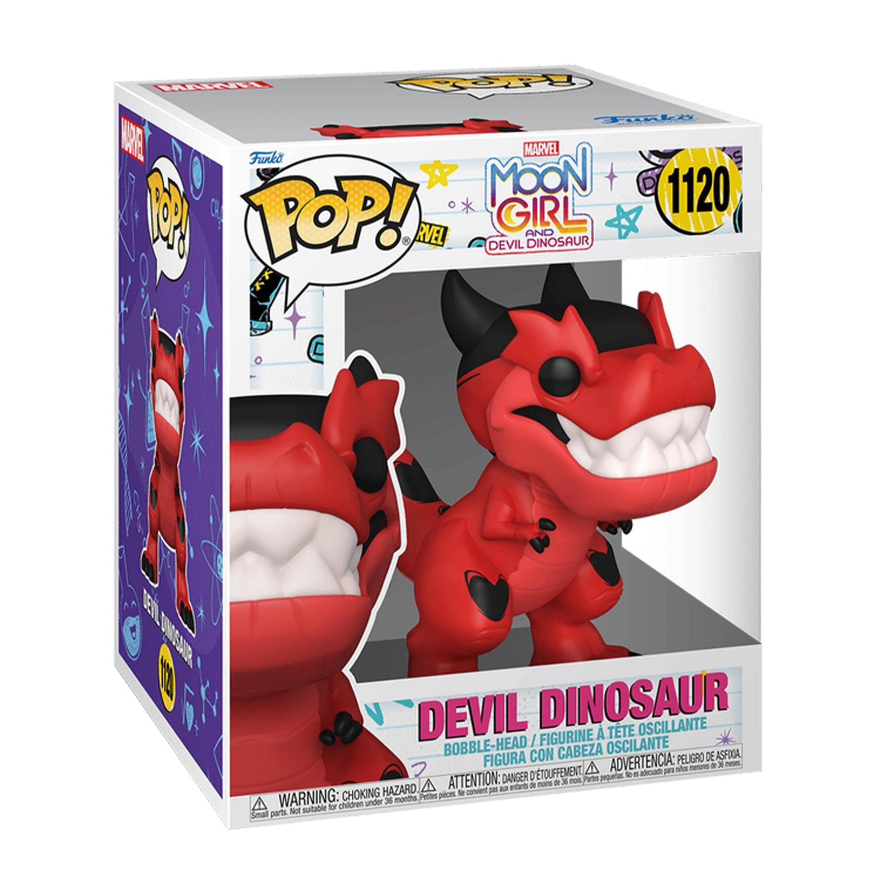 Marvel Moon Girl and Devil Dinosaur Funko POP | Devil Dinosaur