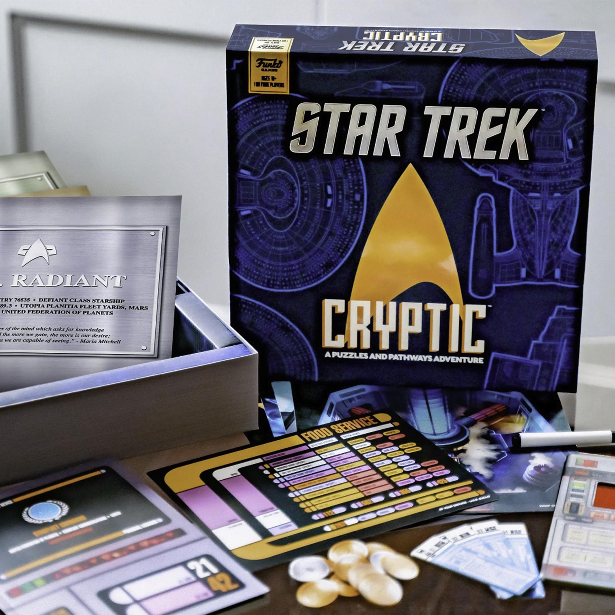 Star Trek Cryptic Funko Game | A Puzzles and Pathways Adventure