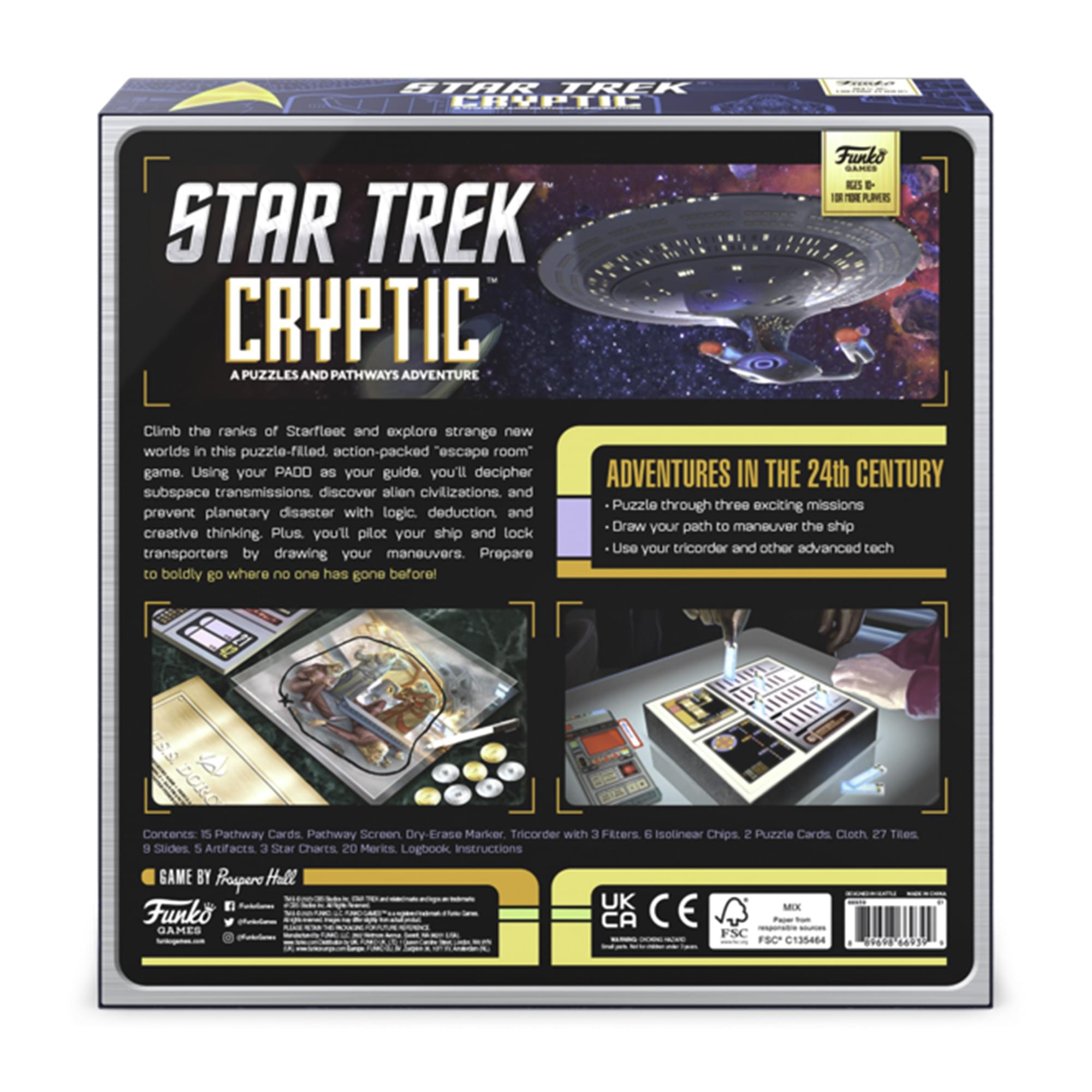 Star Trek Cryptic Funko Game | A Puzzles and Pathways Adventure
