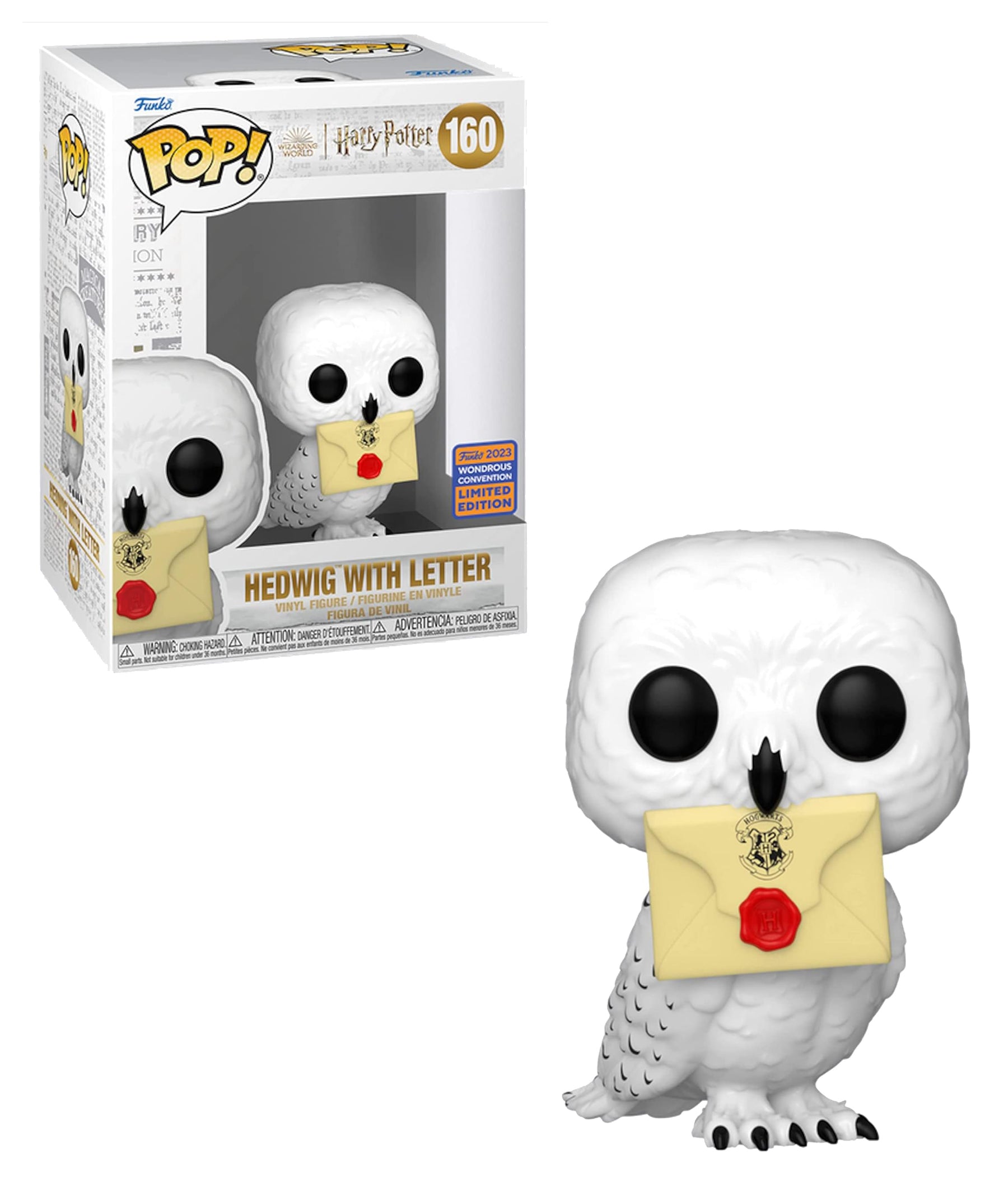 Harry Potter Exclusive Funko POP, Hedwig w/Letter