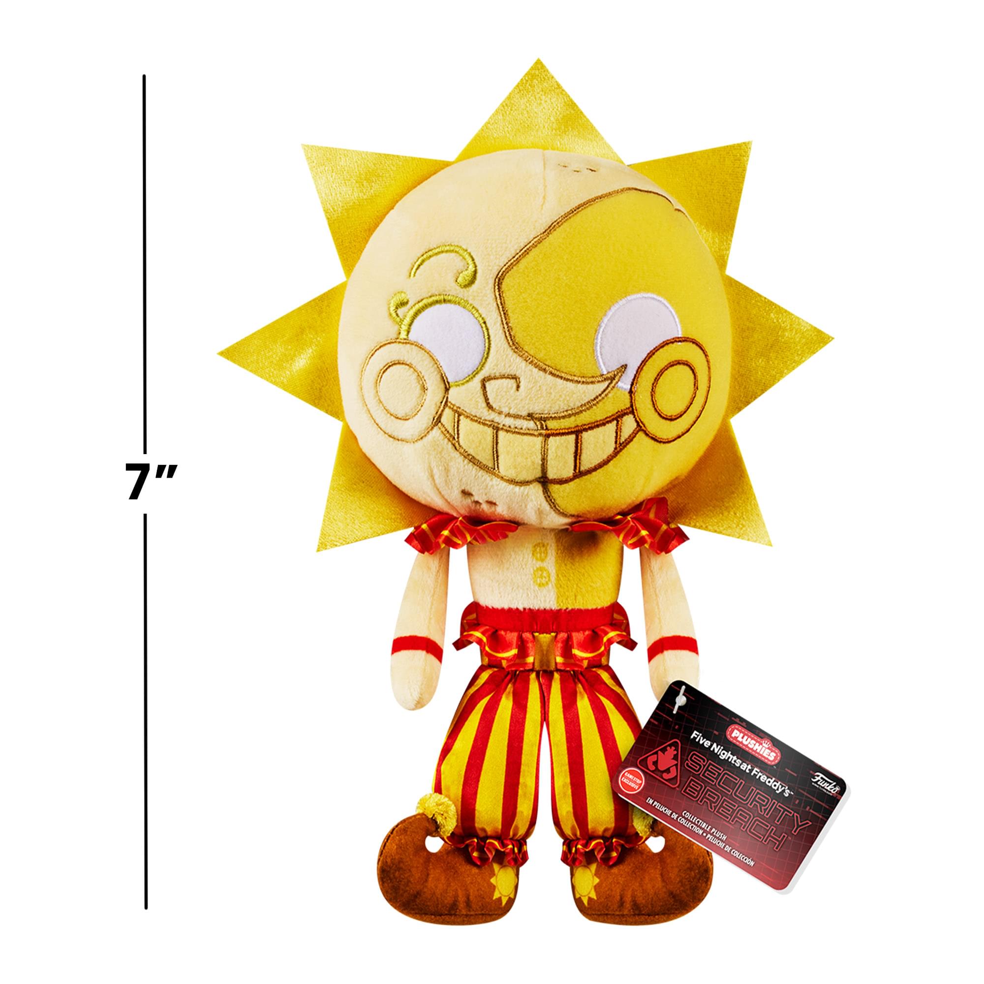 Five Nights at Freddy's Security Breach 7 Inch Plush | Sun