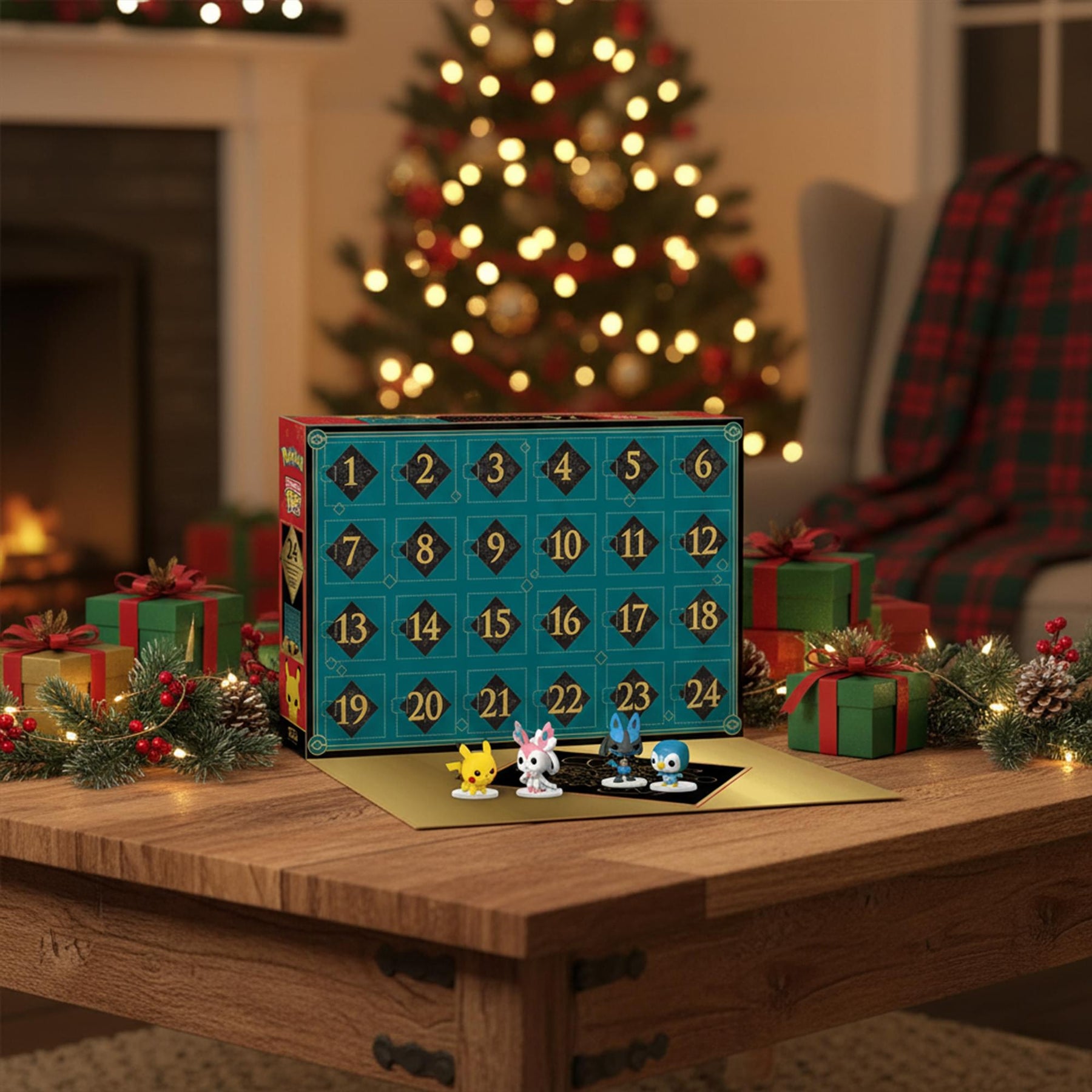 Pokemon Funko Pocket POP 24-Day Holiday Advent Calendar