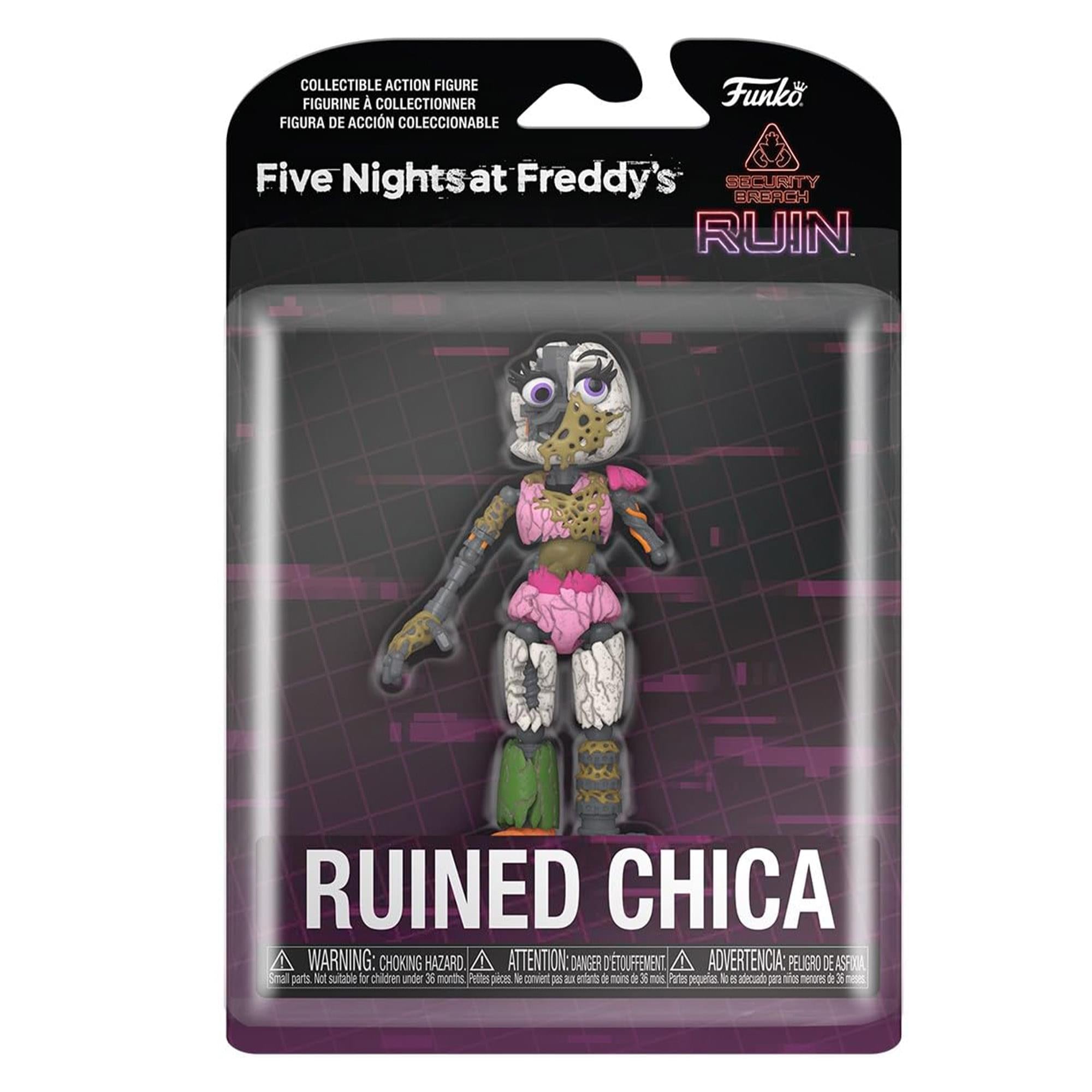 Five Nights at Freddy's Security Breach 5 Inch Action Figure | Ruined Chica