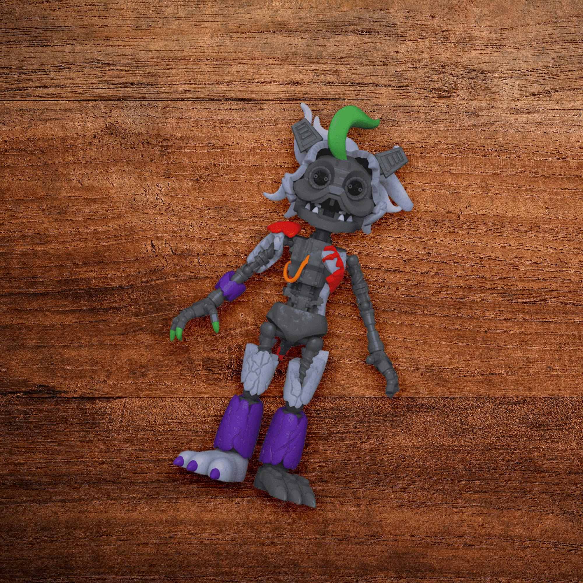 Five Nights at Freddy's Security Breach 5 Inch Action Figure | Ruined Roxy