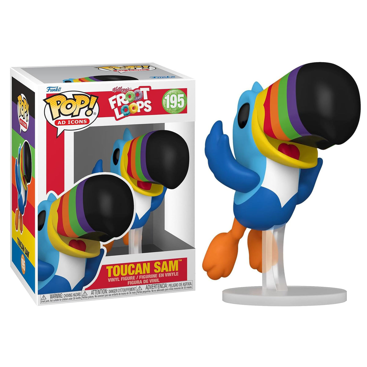Kelloggs Fruit Loops Funko POP | Toucan Sam Flying | Free Shipping