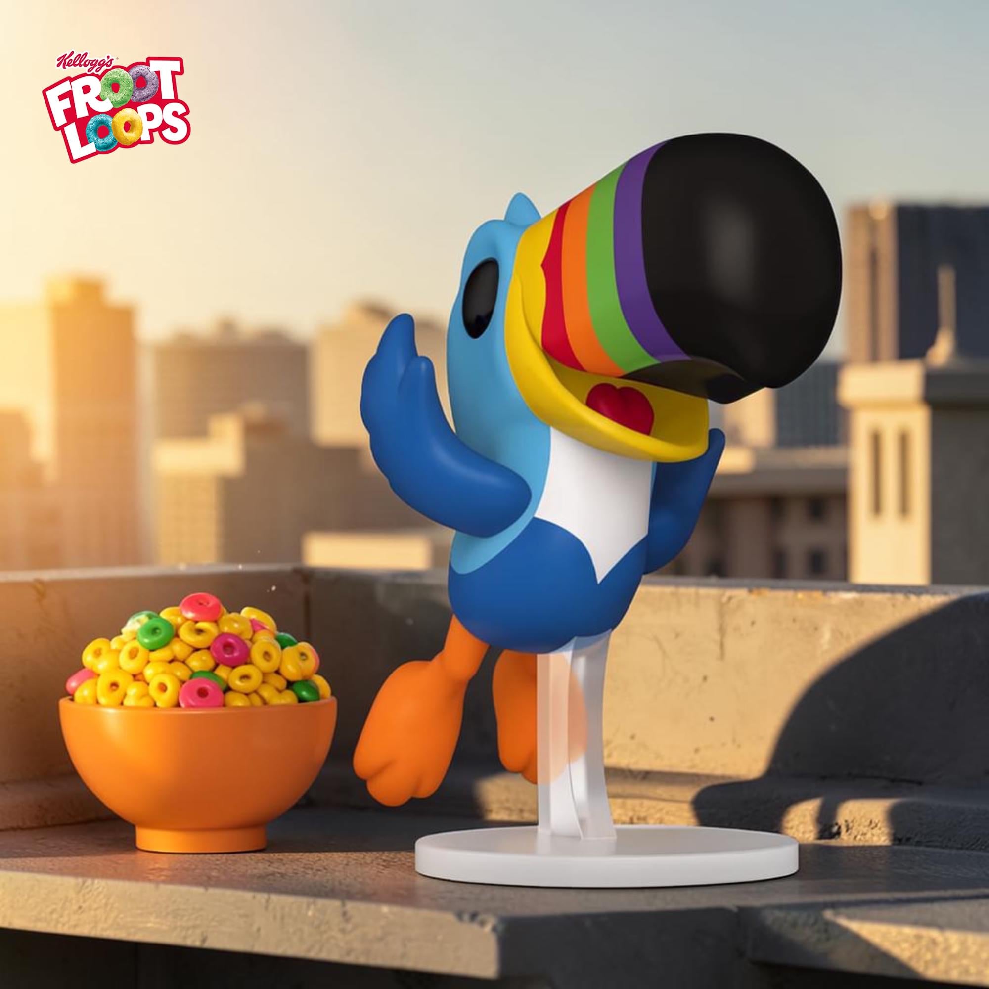 Kelloggs Fruit Loops Funko POP Ad Icons | Toucan Sam Flying