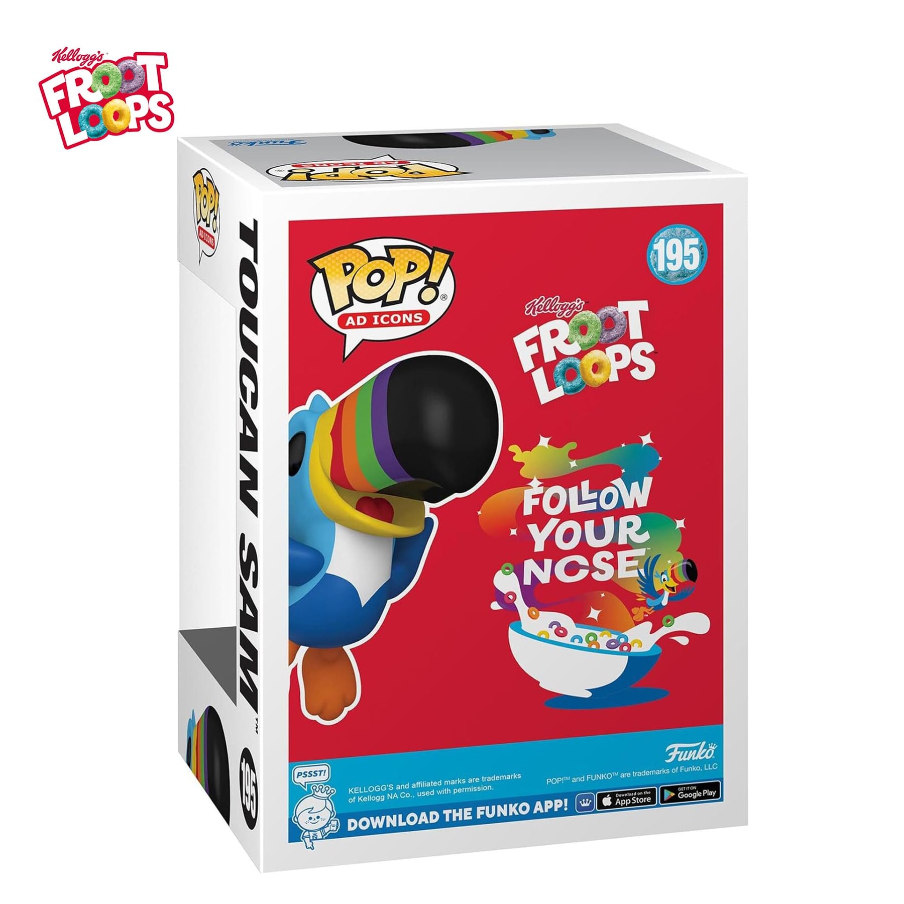 Kelloggs Fruit Loops Funko POP | Toucan Sam Flying | Free Shipping