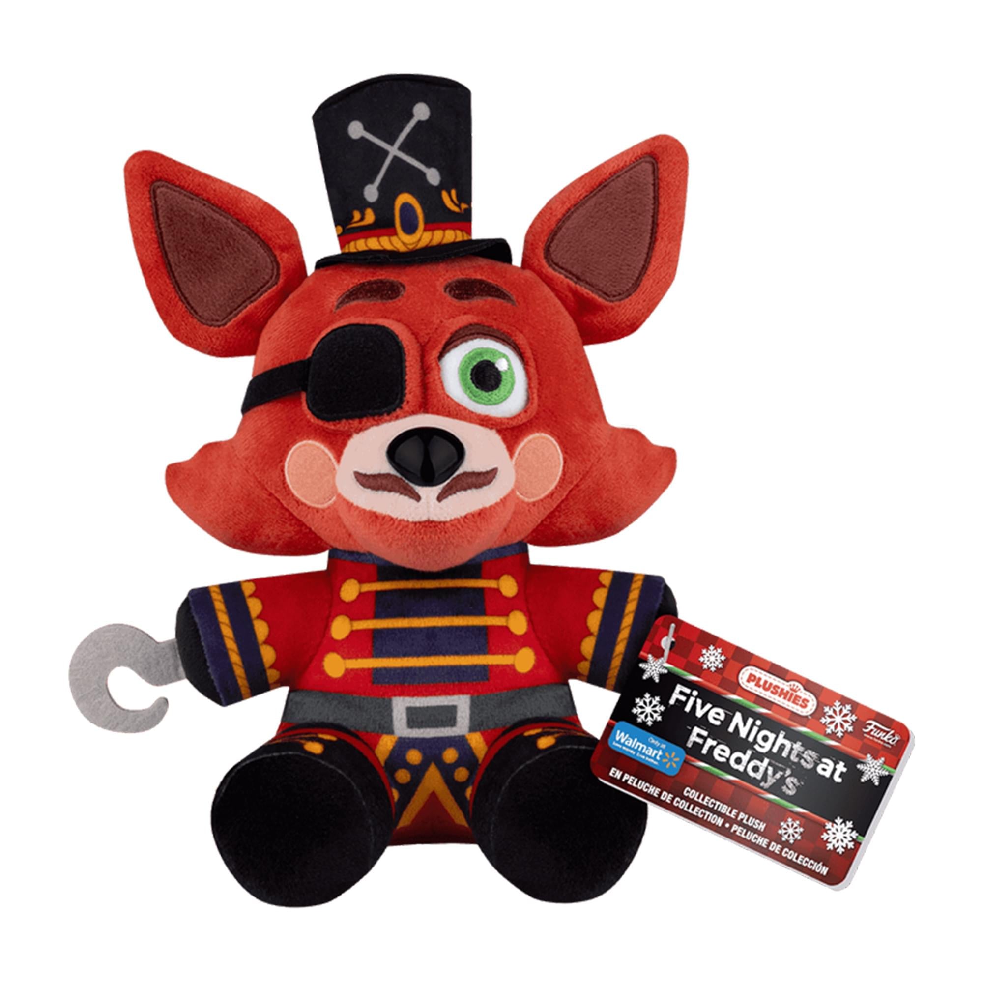 Five Nights At Freddy's 7 Inch Plush | Nutcracker Foxy