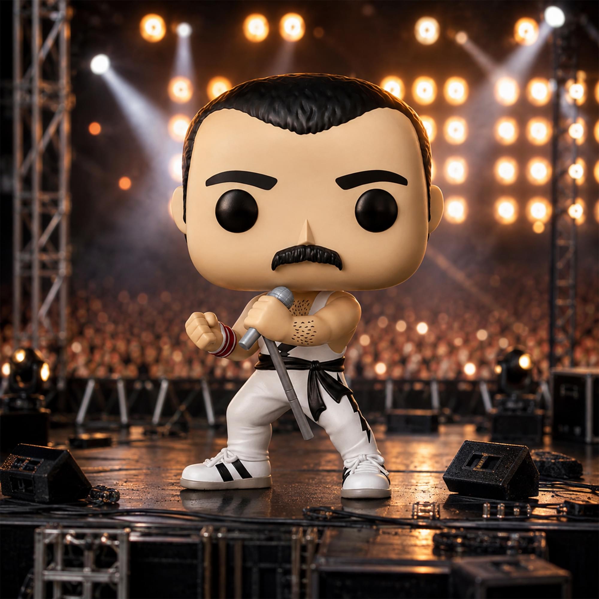 Queen Funko POP Rocks | Freddy Mercury (White Singlet)