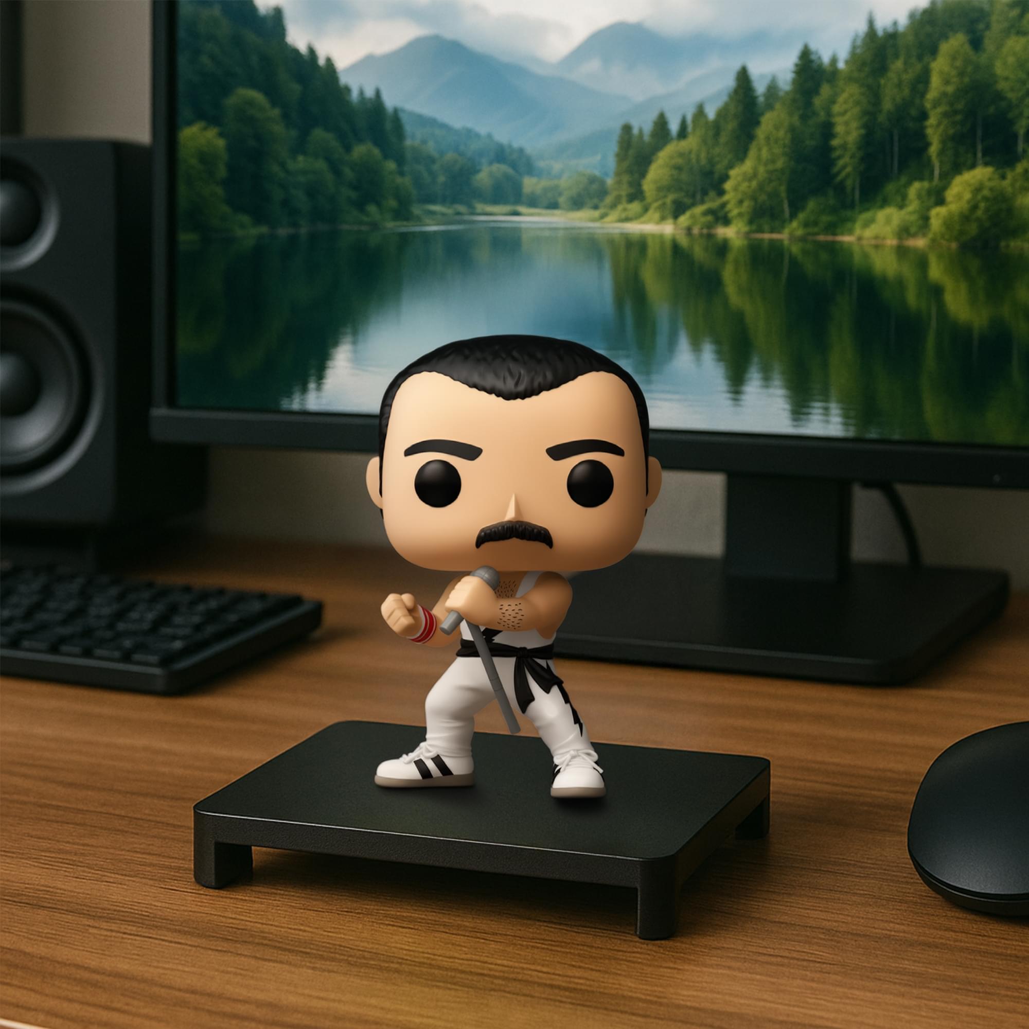 Queen Funko POP Rocks | Freddy Mercury (White Singlet)