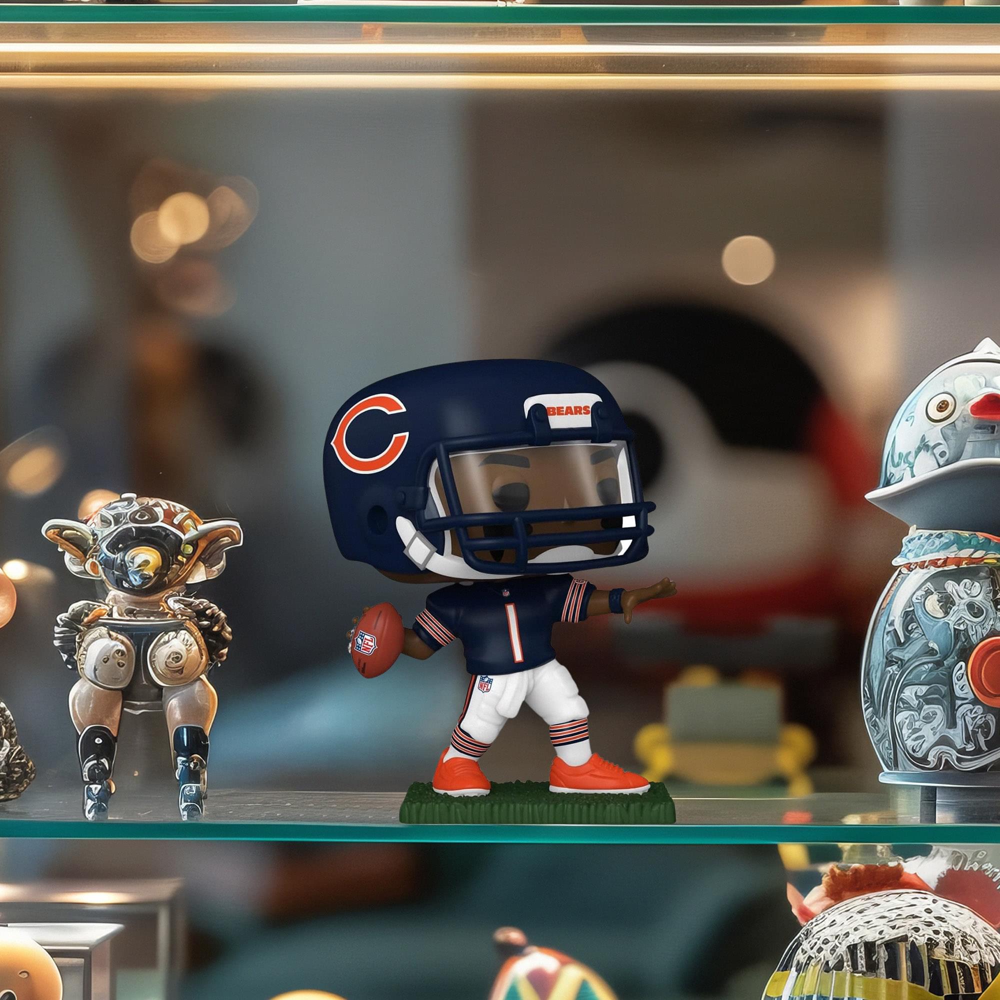 Chicago Bears NFL Funko Pop | Justin Fields