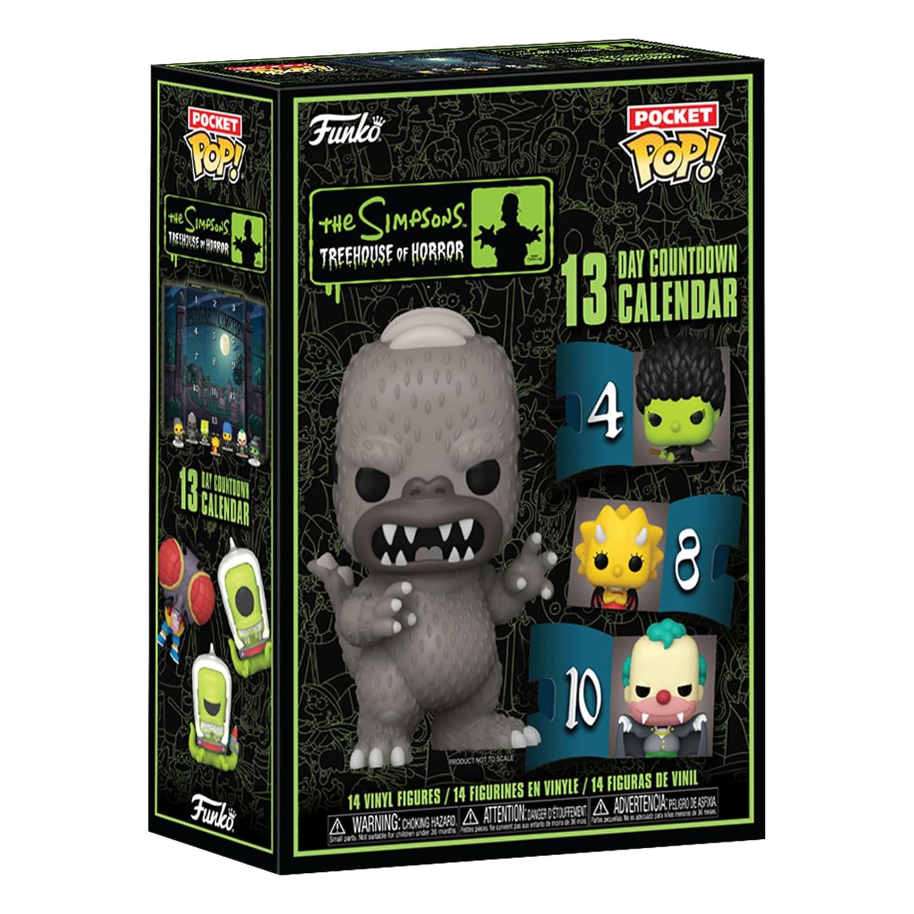 The Simpsons Funko Pocket POP 13-Day Holiday Advent Calendar