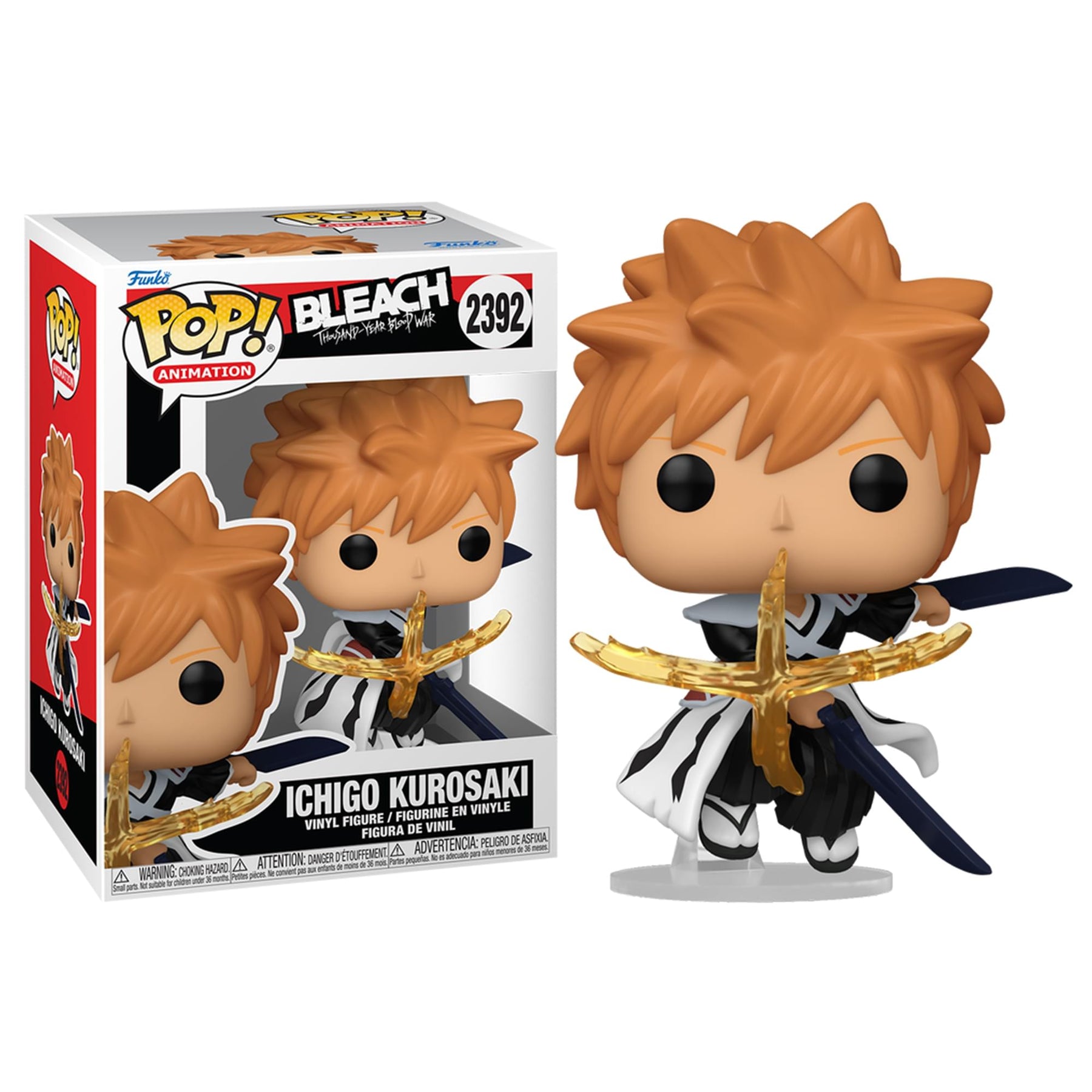 Bleach: Thousand Year Blood War Funko POP Animation | Ichigo Kurosaki