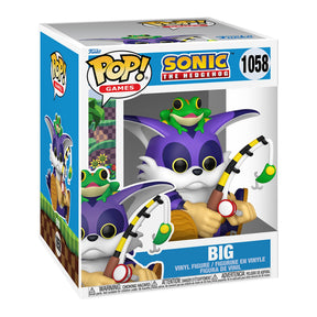 Sonic the Hedgehog Funko POP |Big the Cat with Froggy