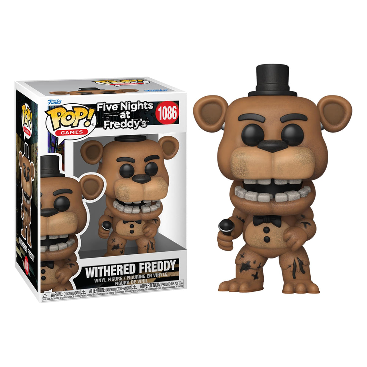 Five Nights At Freddys Funko POP | Withered Freddy | Free Shipping