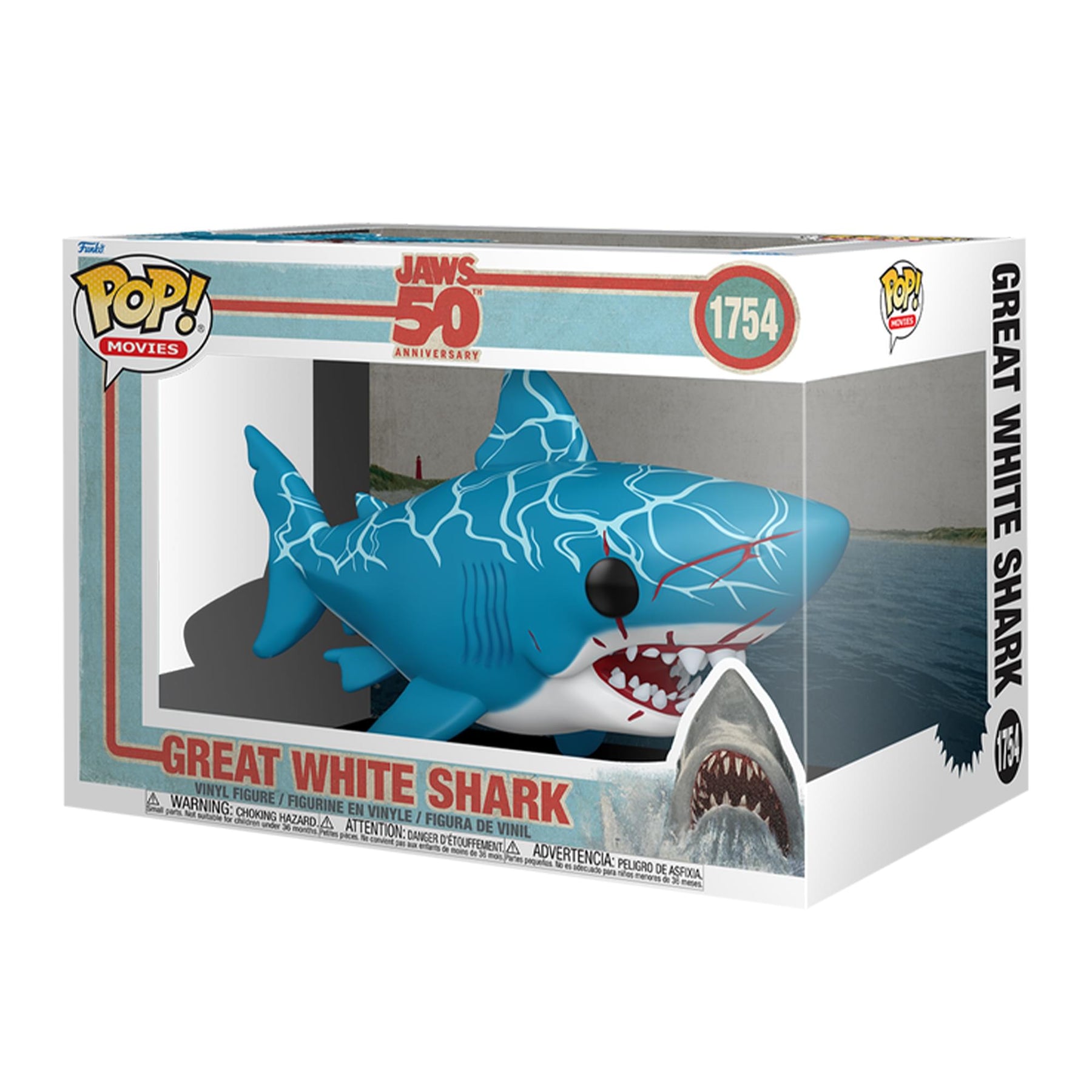 JAWS Funko POP Movies | Great White Shark (Retro)