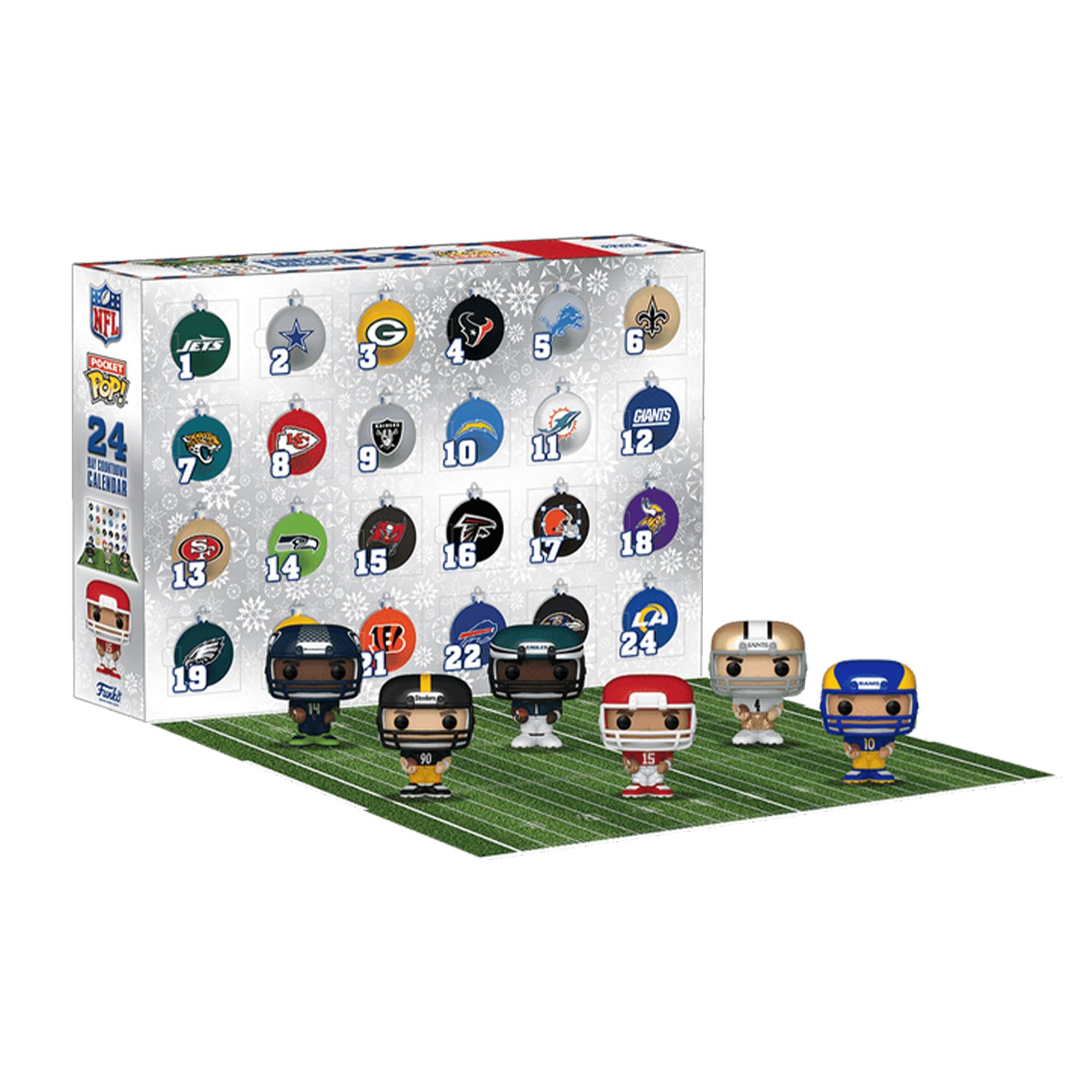 NFL Funko Pocket POP 24-Day Holiday Advent Calendar