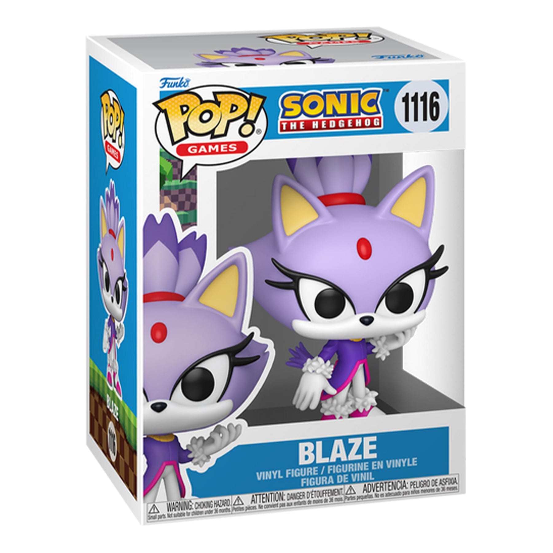Sonic The HedgeHog Funko POP Games | Blaze the Cat