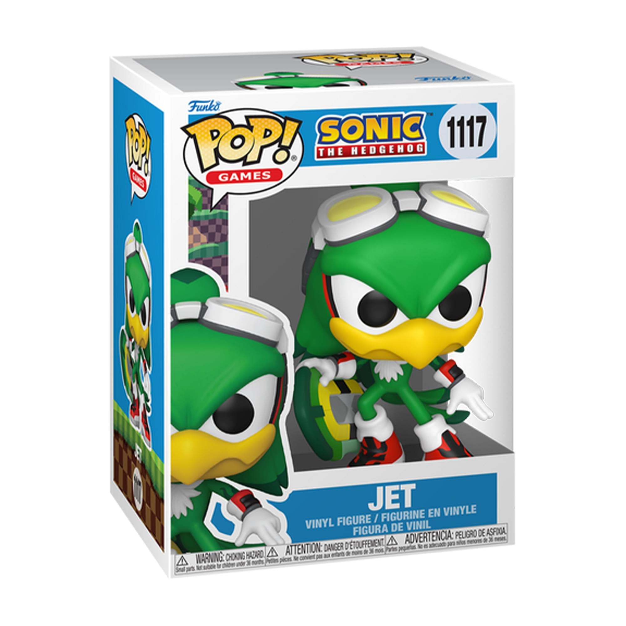 Sonic The HedgeHog Funko POP Games | Jet the Hawk w/Board