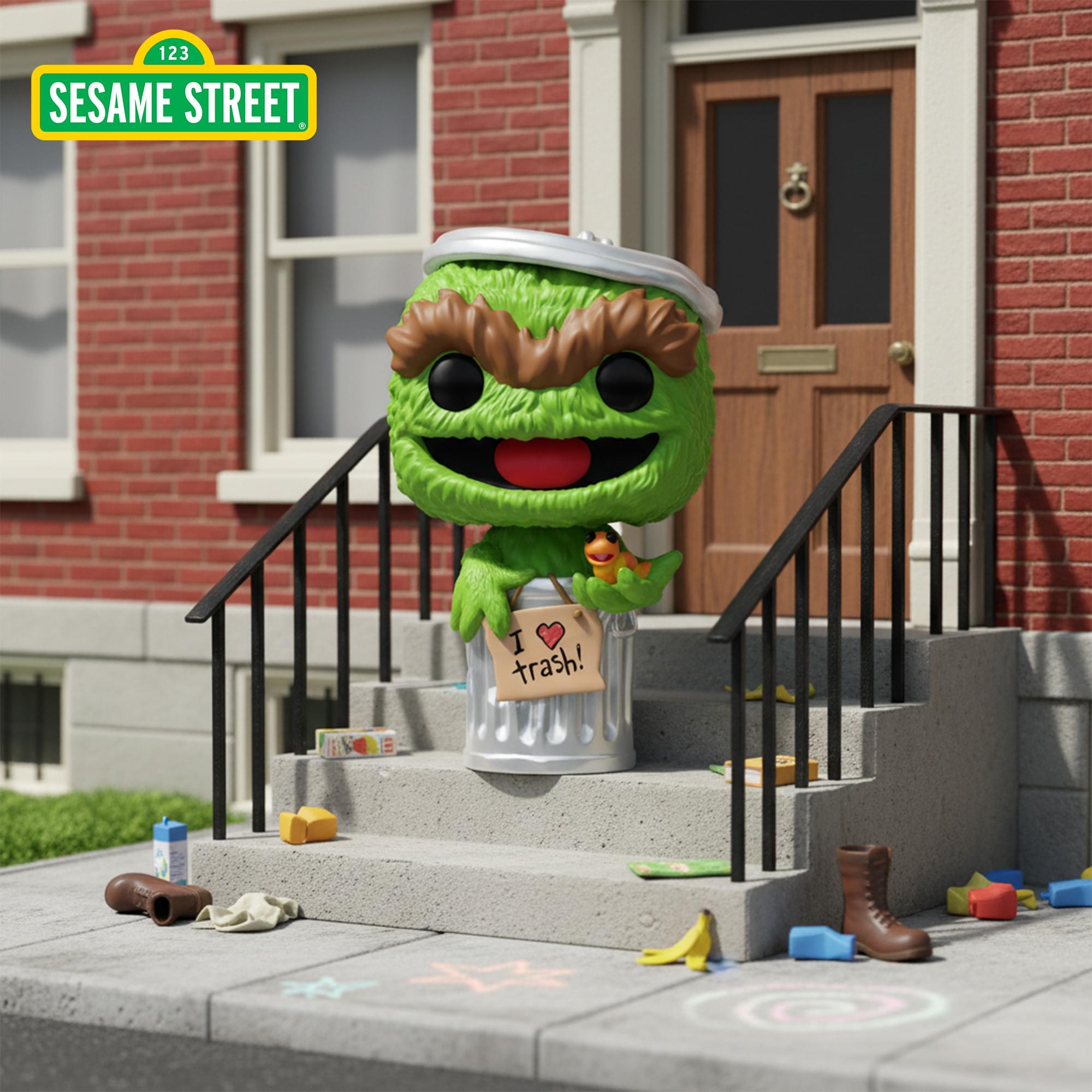 Sesame Street Funko POP Television | Oscar The Grouch