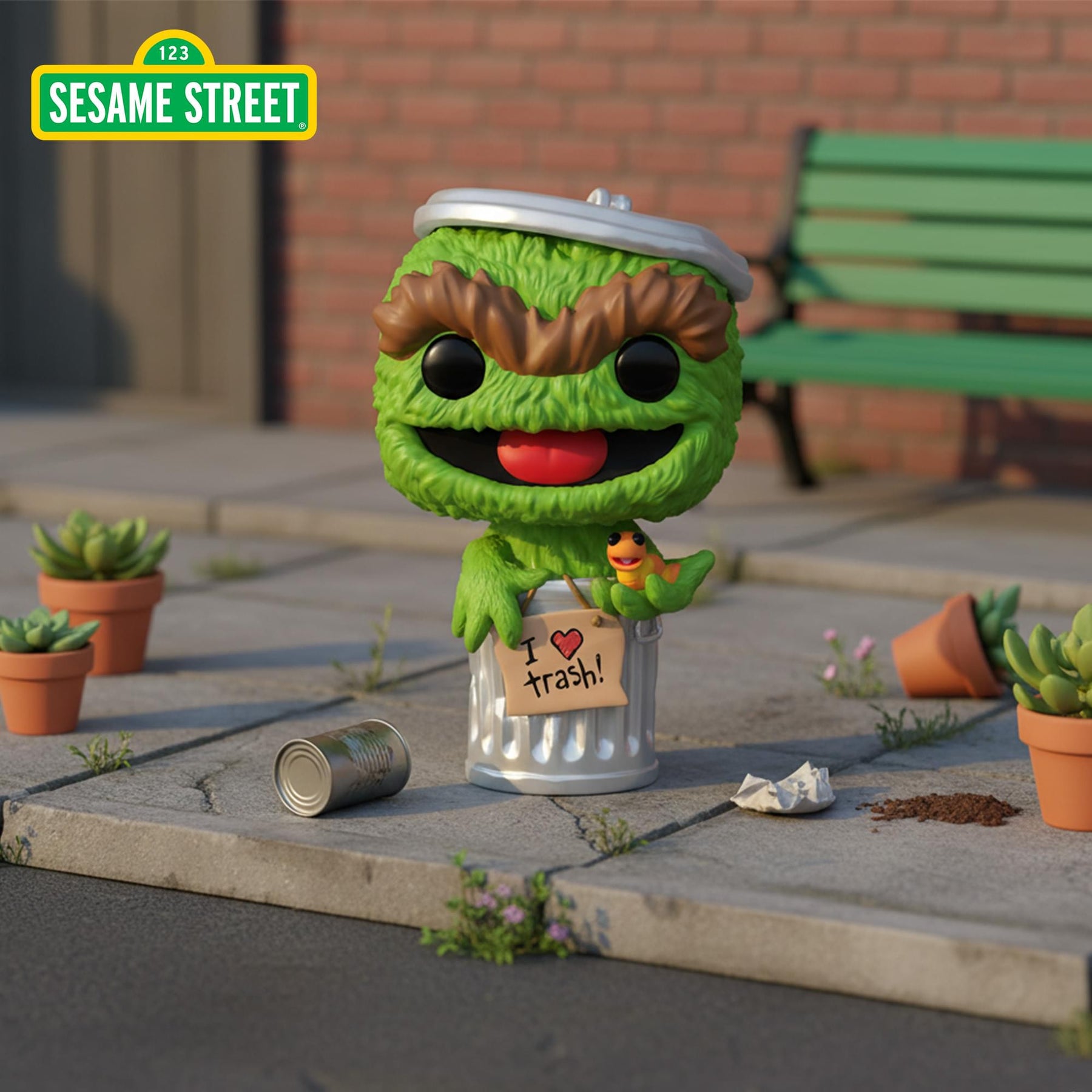 Sesame Street Funko POP Television | Oscar The Grouch
