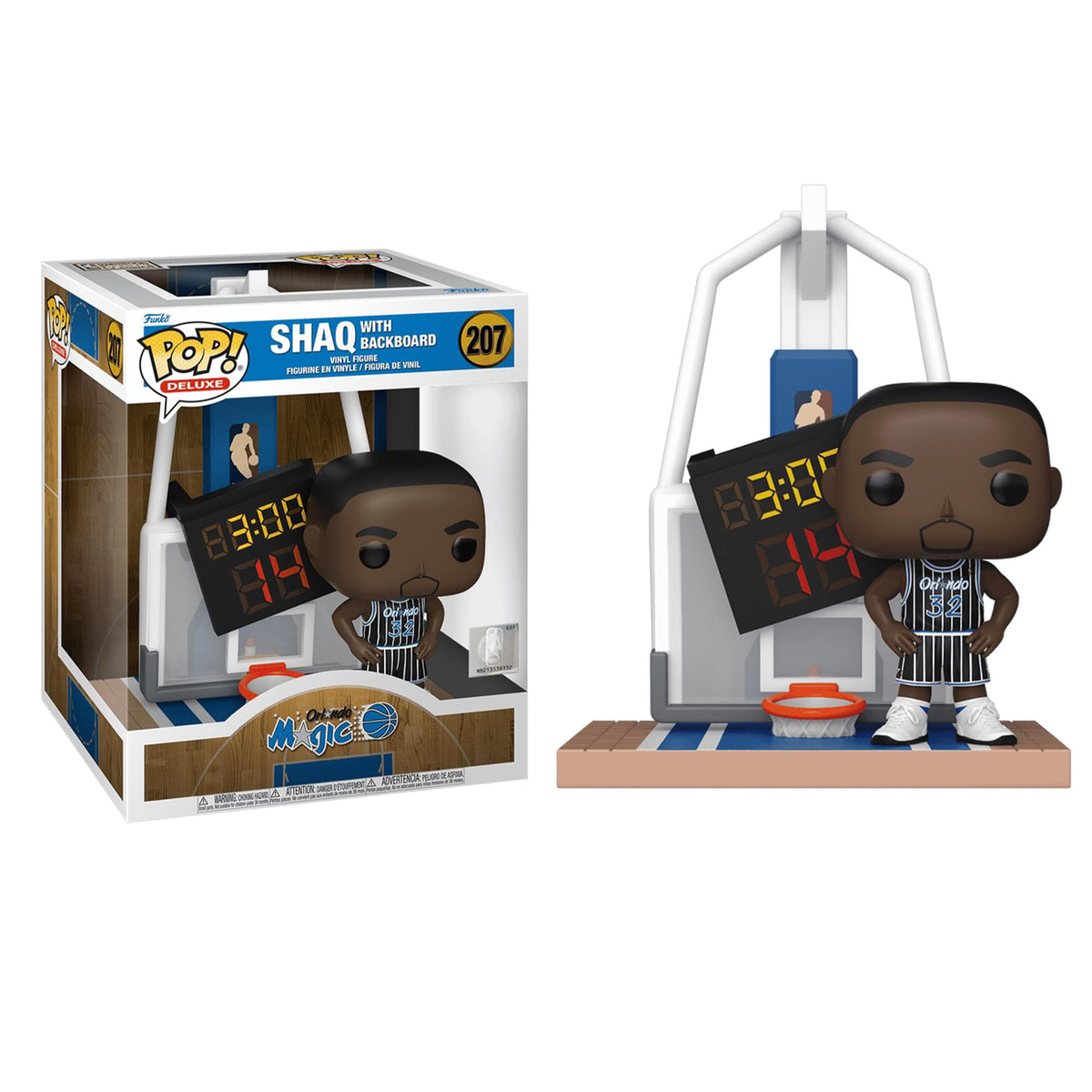スポーツ Funko POP! NBA SHAQ WITH BACKBOARD 207 FNK-86311-C-