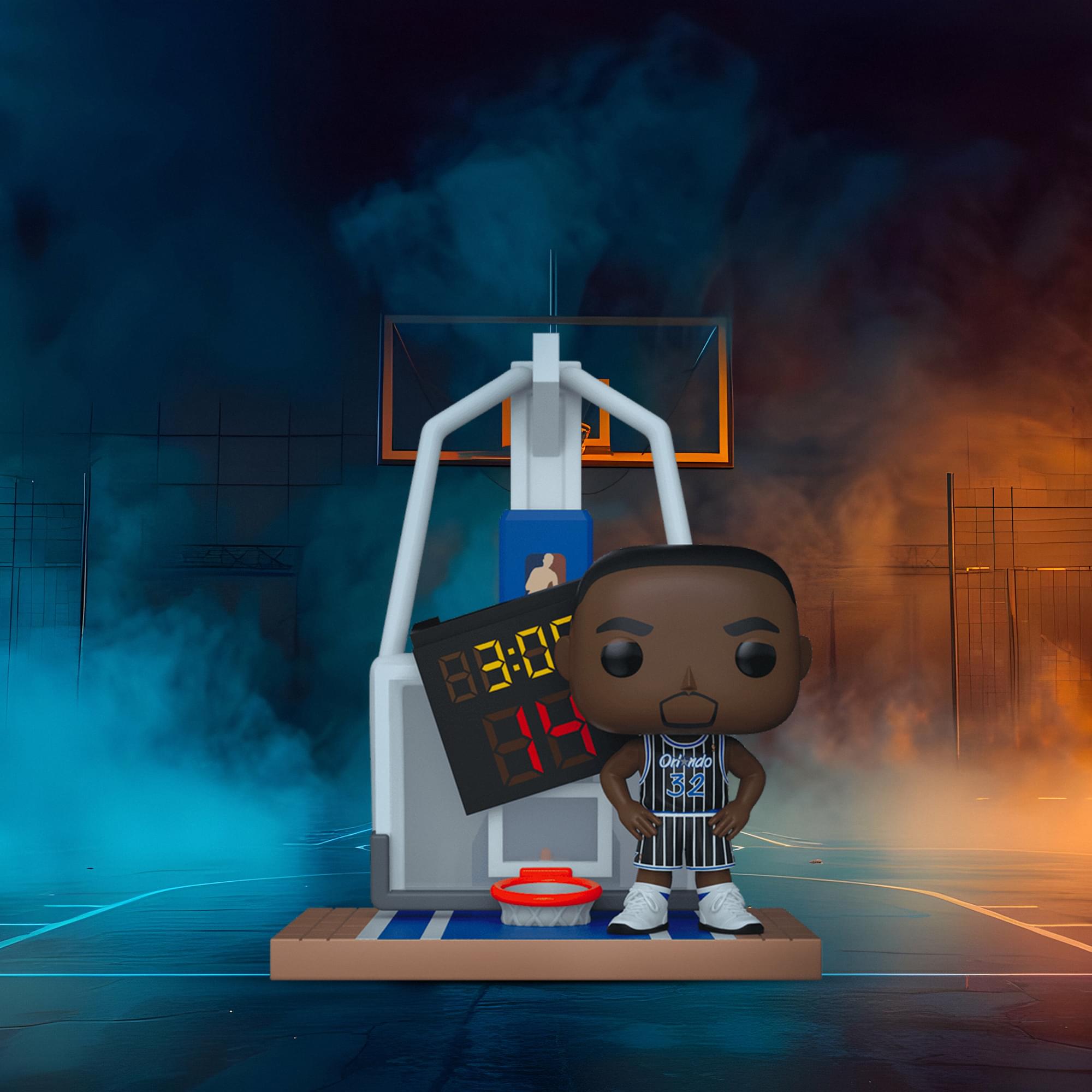 Orlando Magic NBA Funko POP Deluxe | Shaq w/Backboard