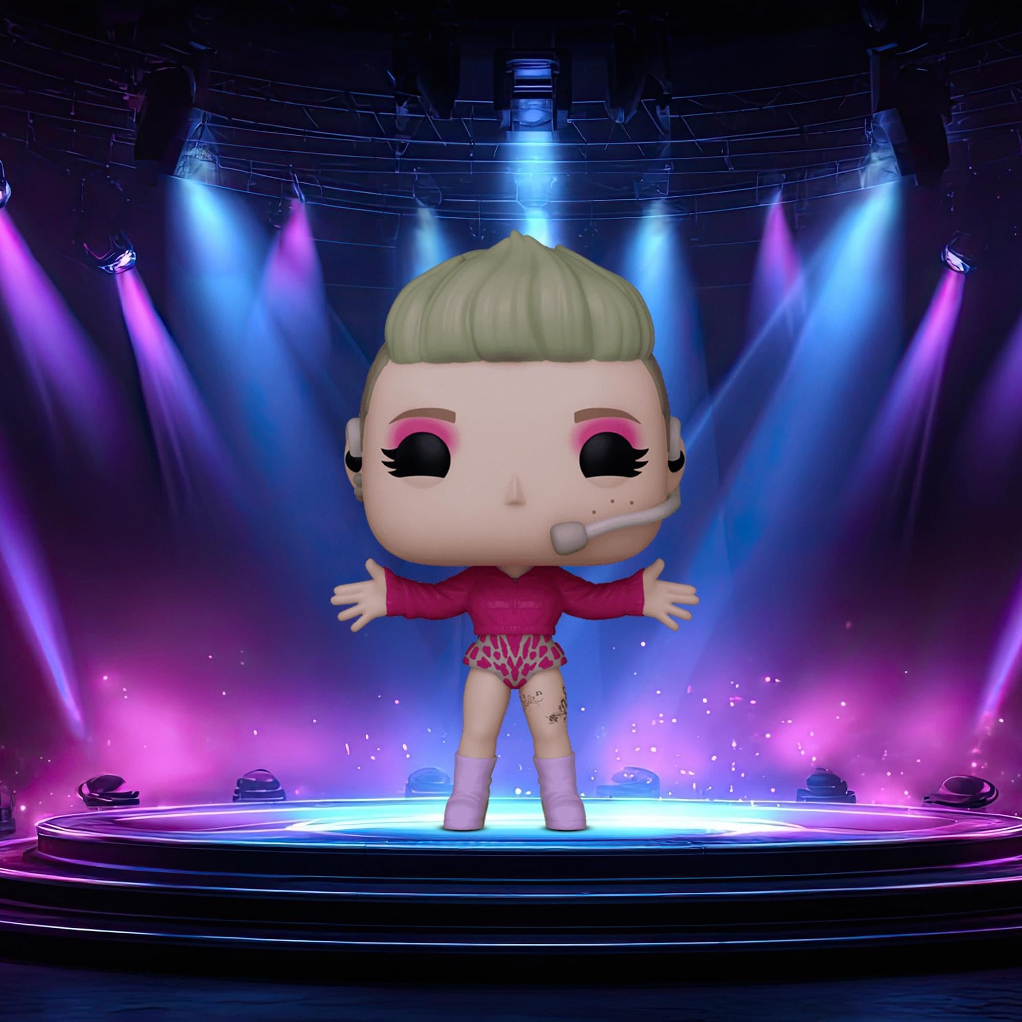 Pink Funko POP Rocks | Trustfall