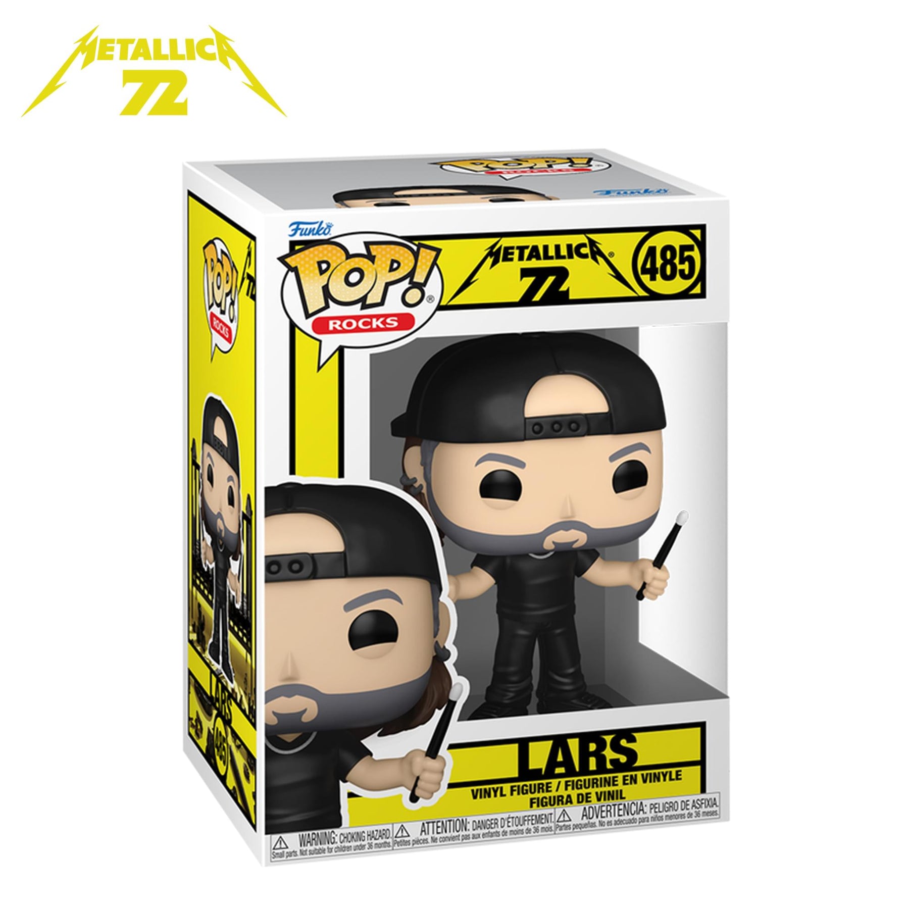 Metallica Funko POP Rocks | Lars Ulrich (72 Seasons)