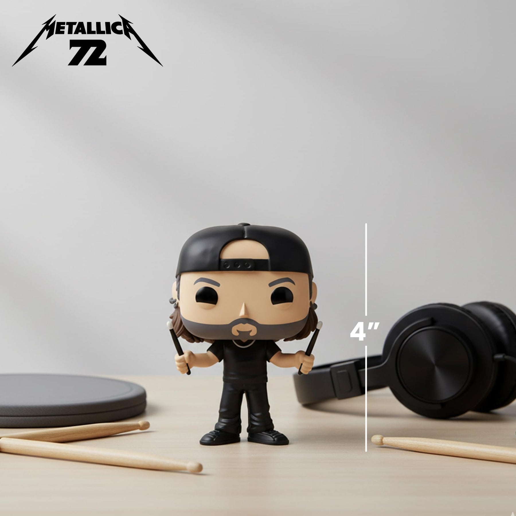 Metallica Funko POP Rocks | Lars Ulrich (72 Seasons)