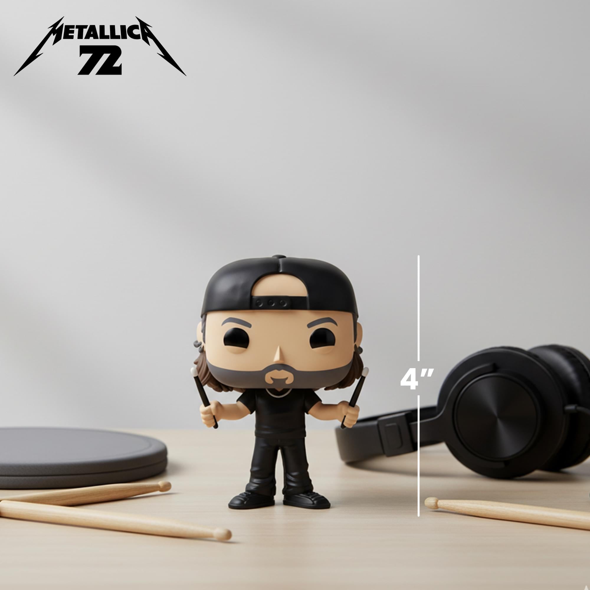Metallica Funko POP Rocks | Lars Ulrich (72 Seasons)
