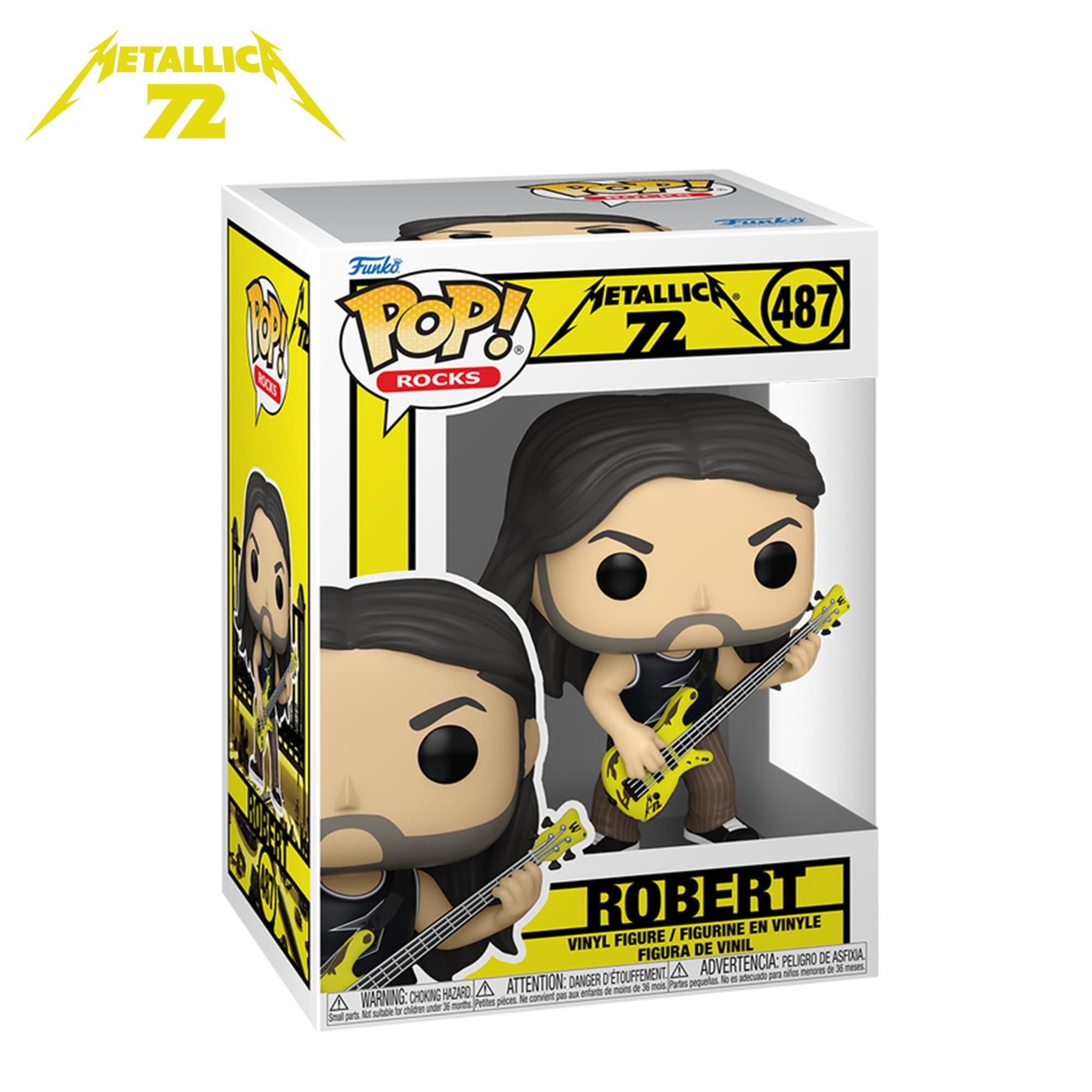 Metallica Funko POP Rocks | Robert Trujillo (72 Seasons)