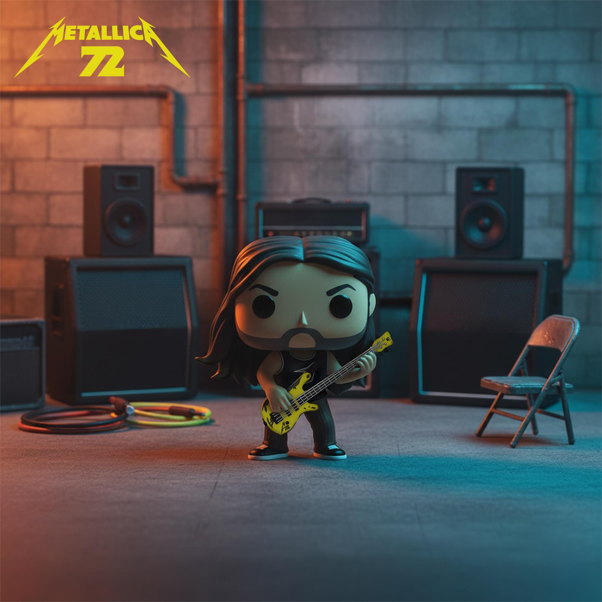 Metallica Funko POP Rocks | Robert Trujillo (72 Seasons)