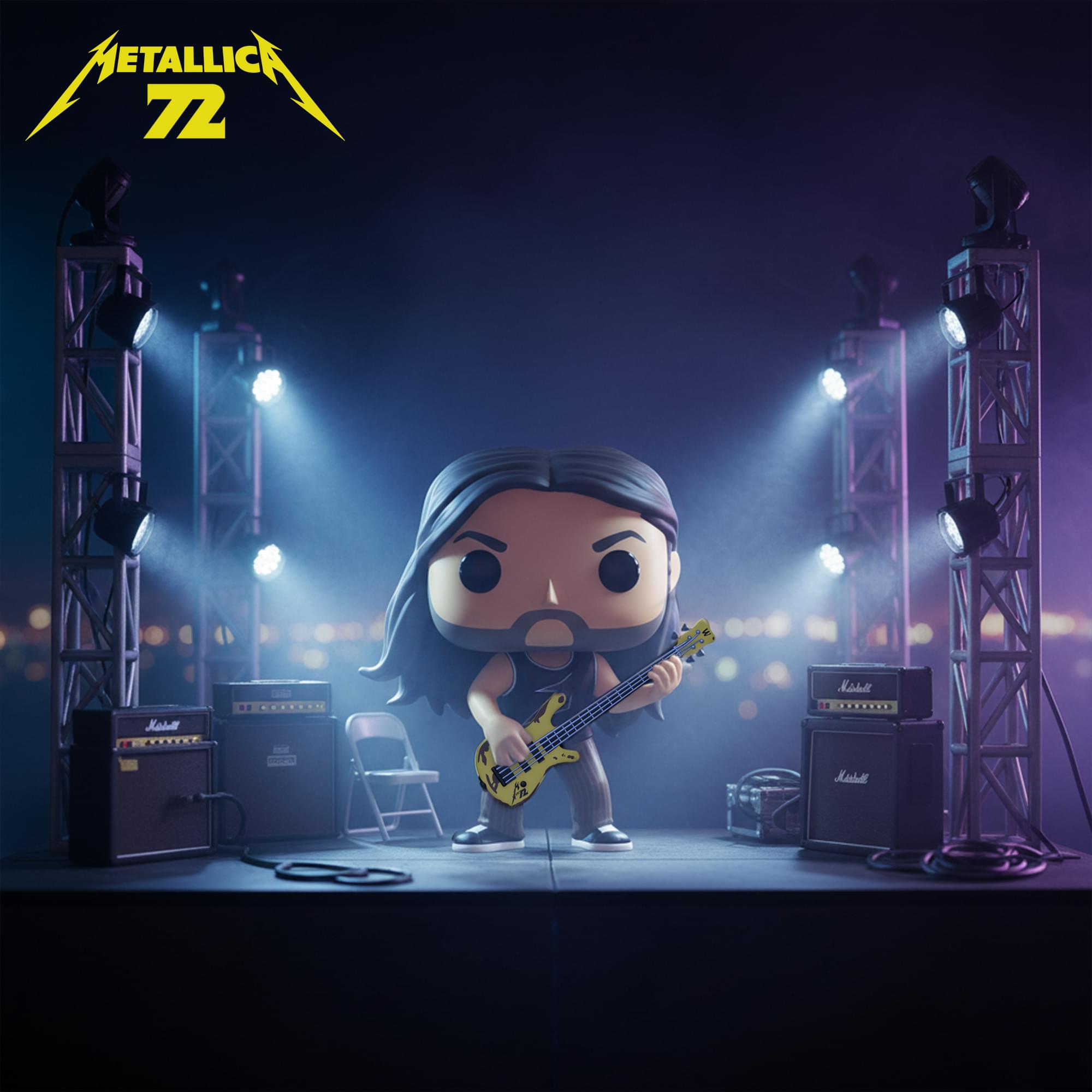 Metallica Funko POP Rocks | Robert Trujillo (72 Seasons)