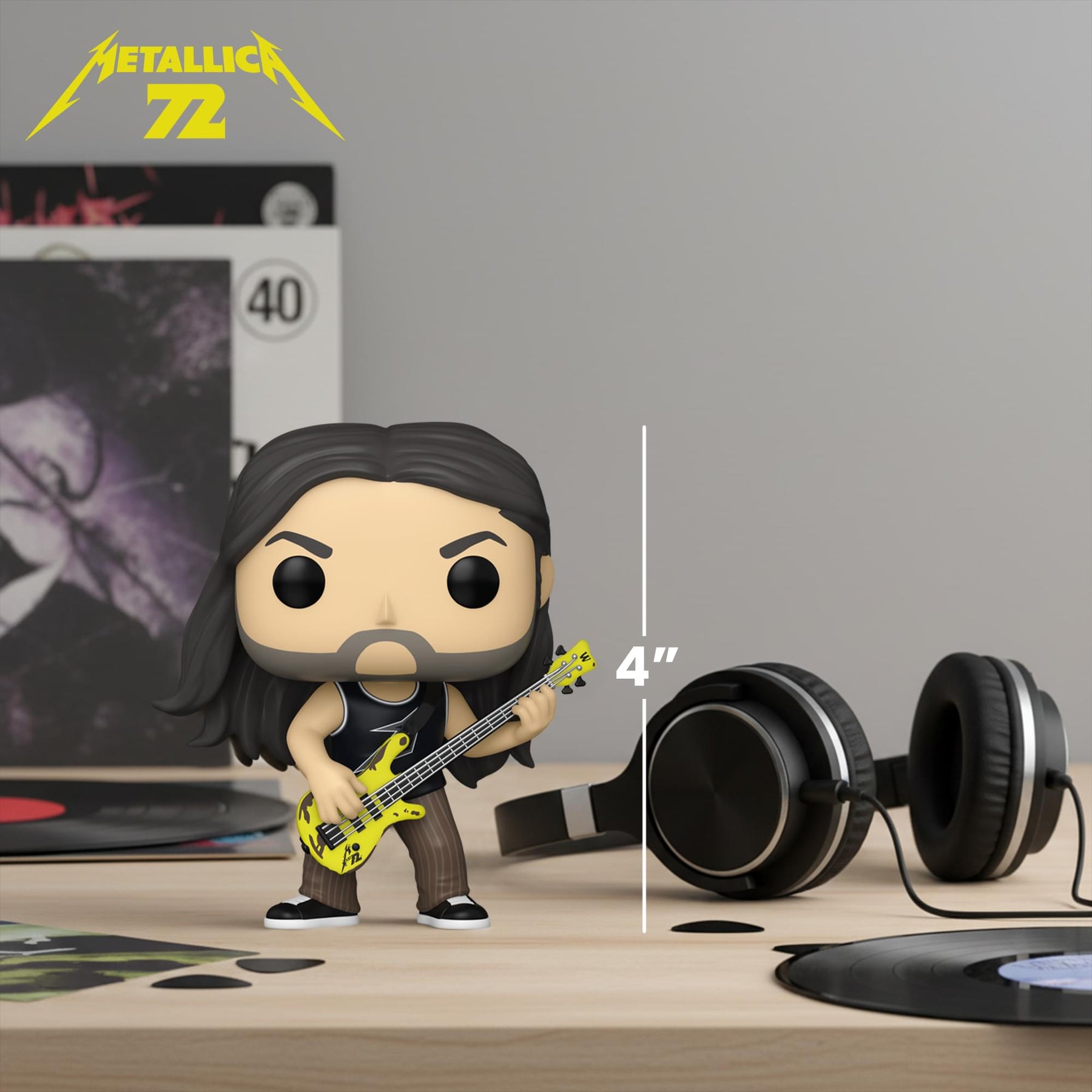 Metallica Funko POP Rocks | Robert Trujillo (72 Seasons)