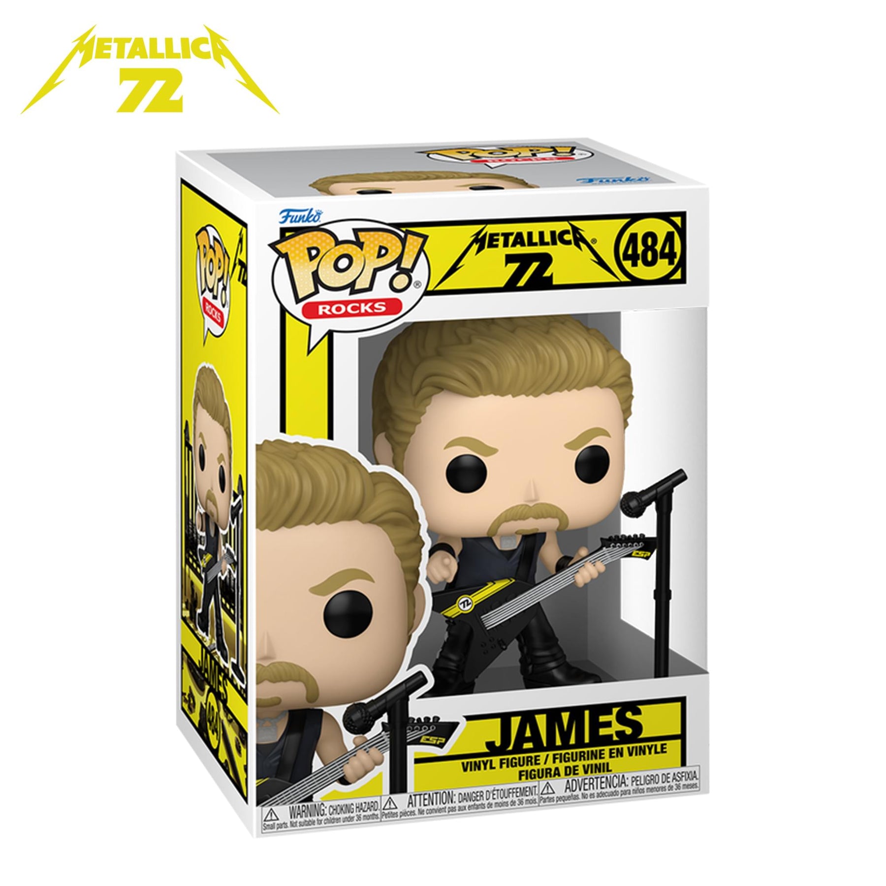 Metallica Funko POP Rocks | James Hetfield (72 Seasons)