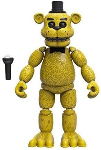 New FNAF Five Nights at Freddy's Collector Golden Freddy Doll Plush Toy 5  Inch