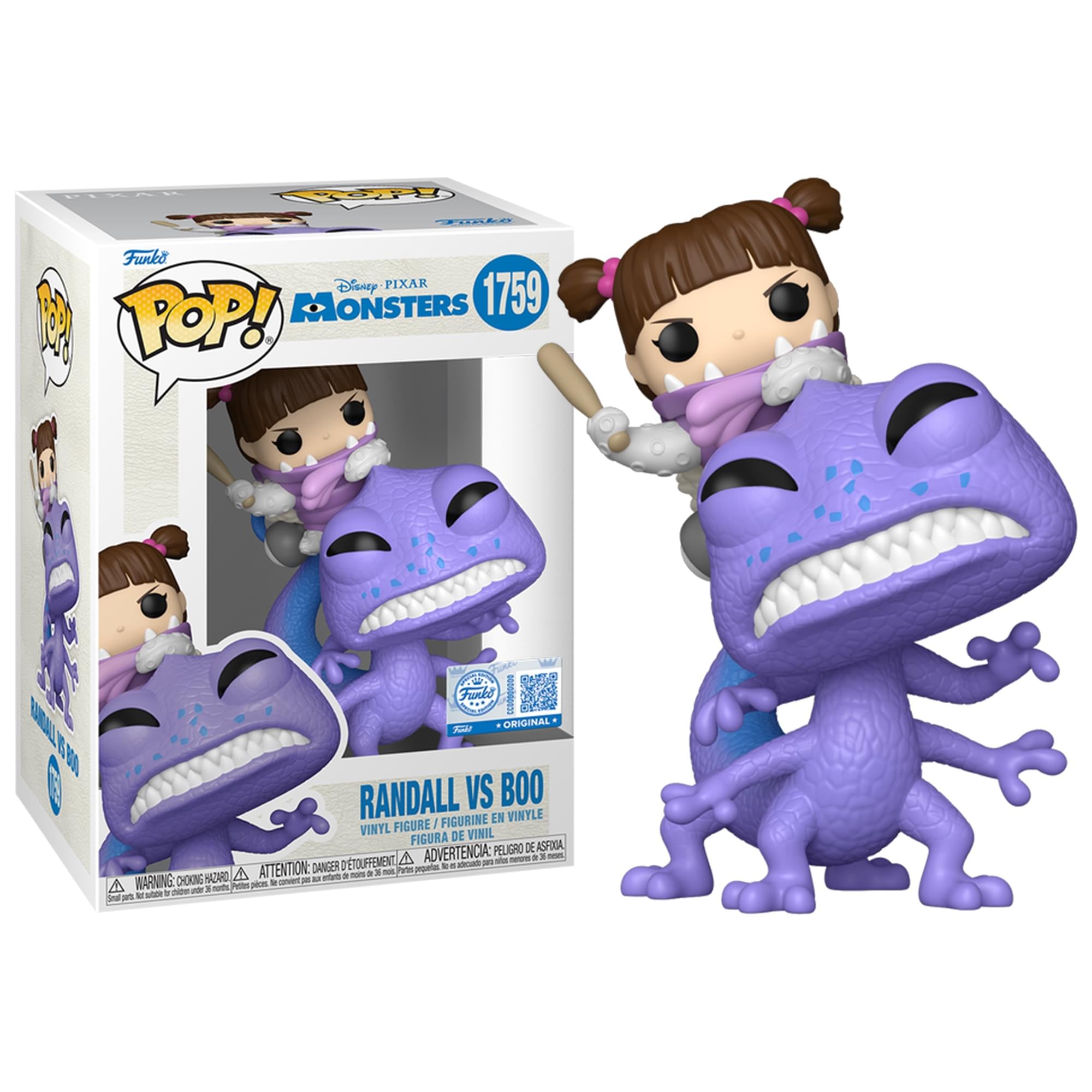 Monsters Inc. Funko POP Disney | Randall vs Boo