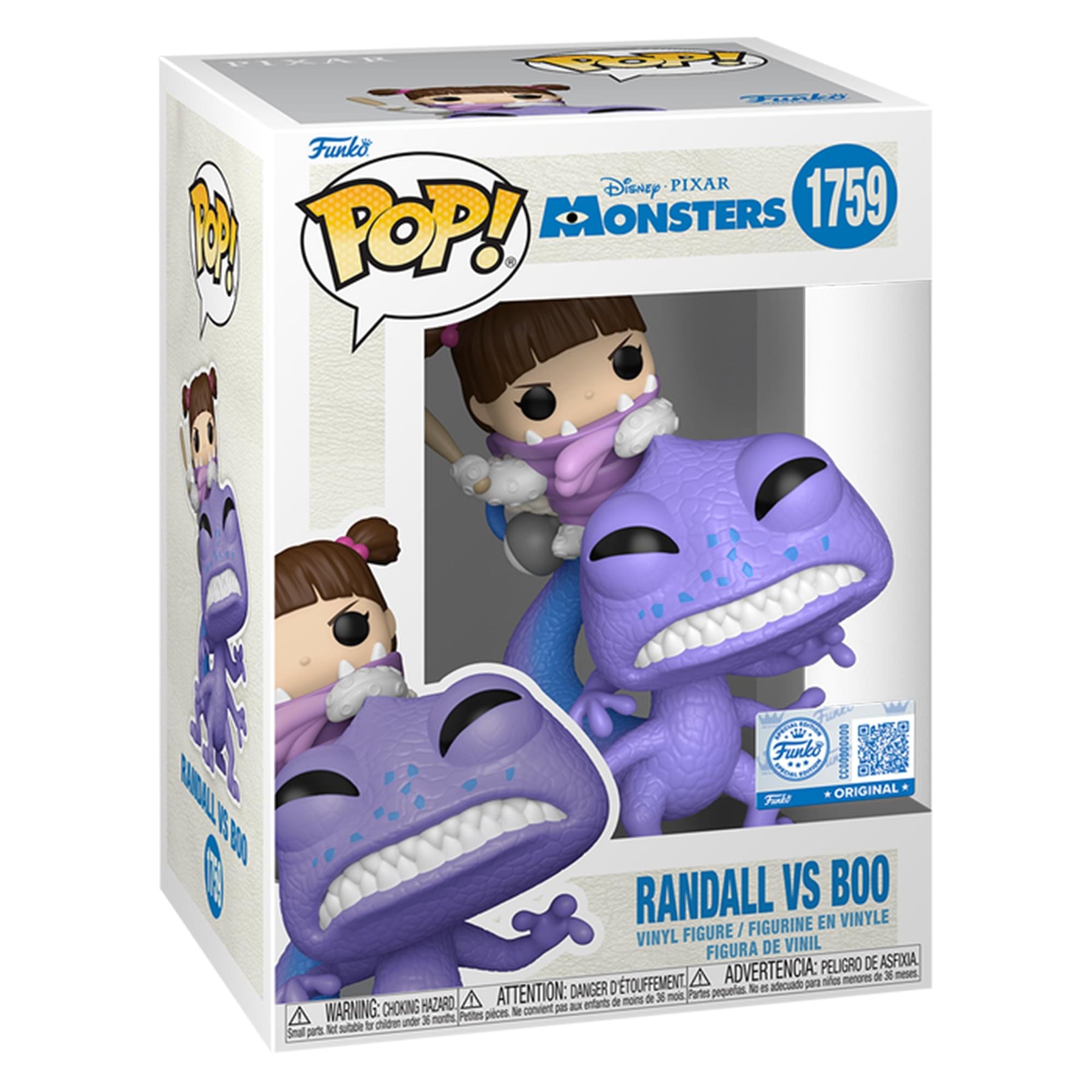 Monsters Inc. Funko POP Disney | Randall vs Boo