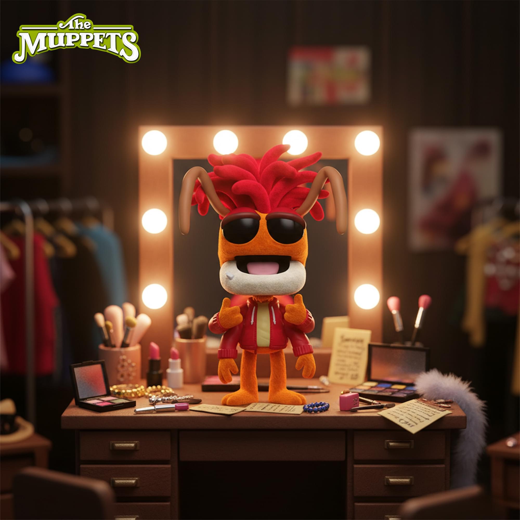 The Muppets Funko POP Television | Pepe The Prawn (Flocked)