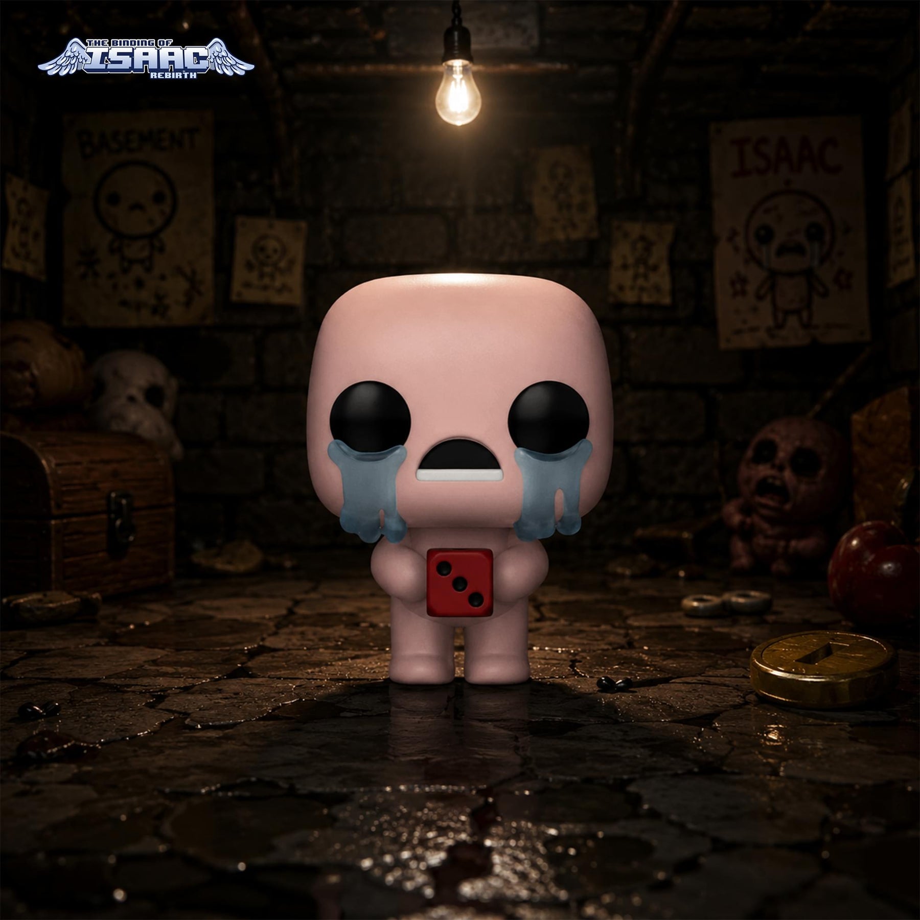Binding Of Isaac Funko POP Games | Isaac with Dice