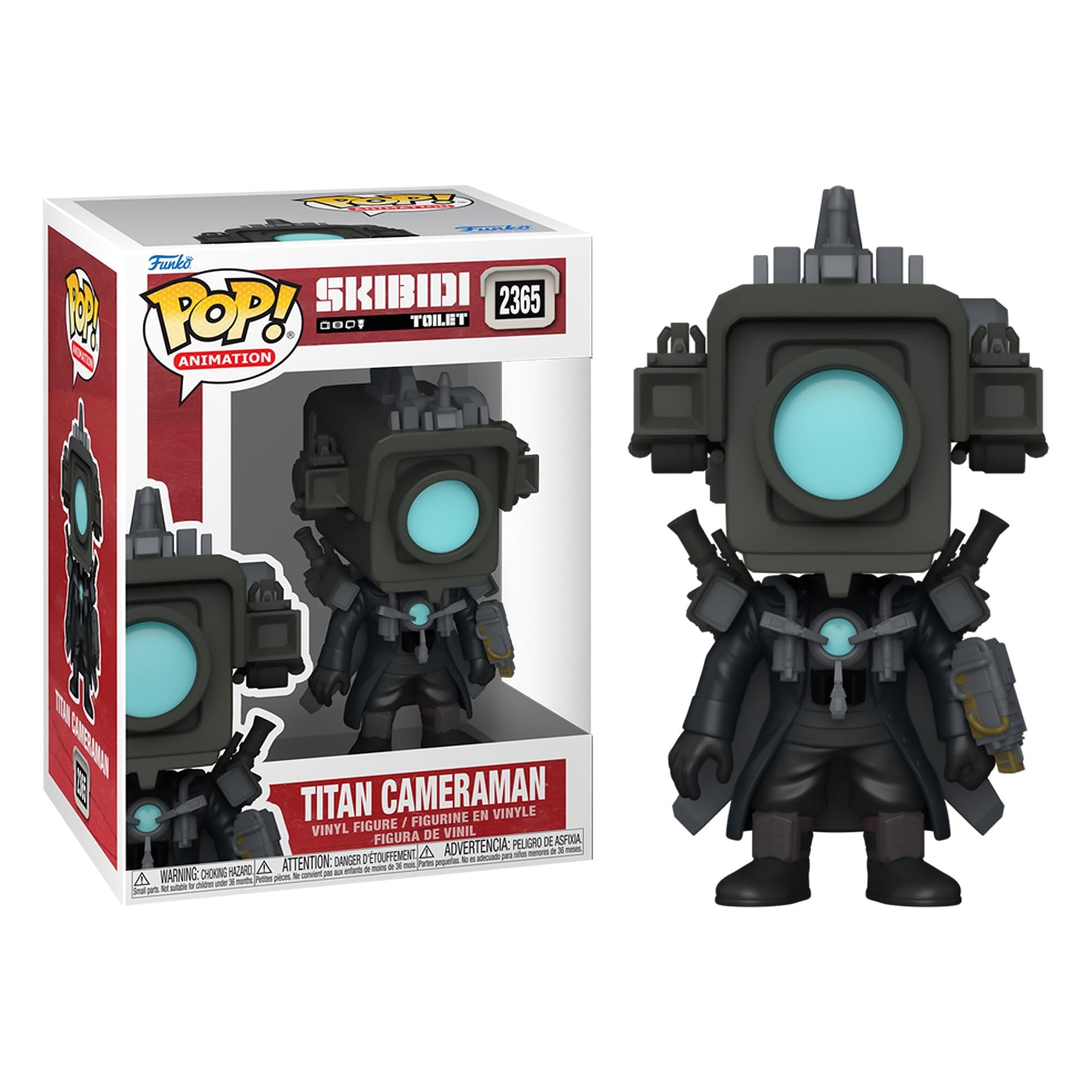 Skibidi Funko POP Animation | Titan Cameraman