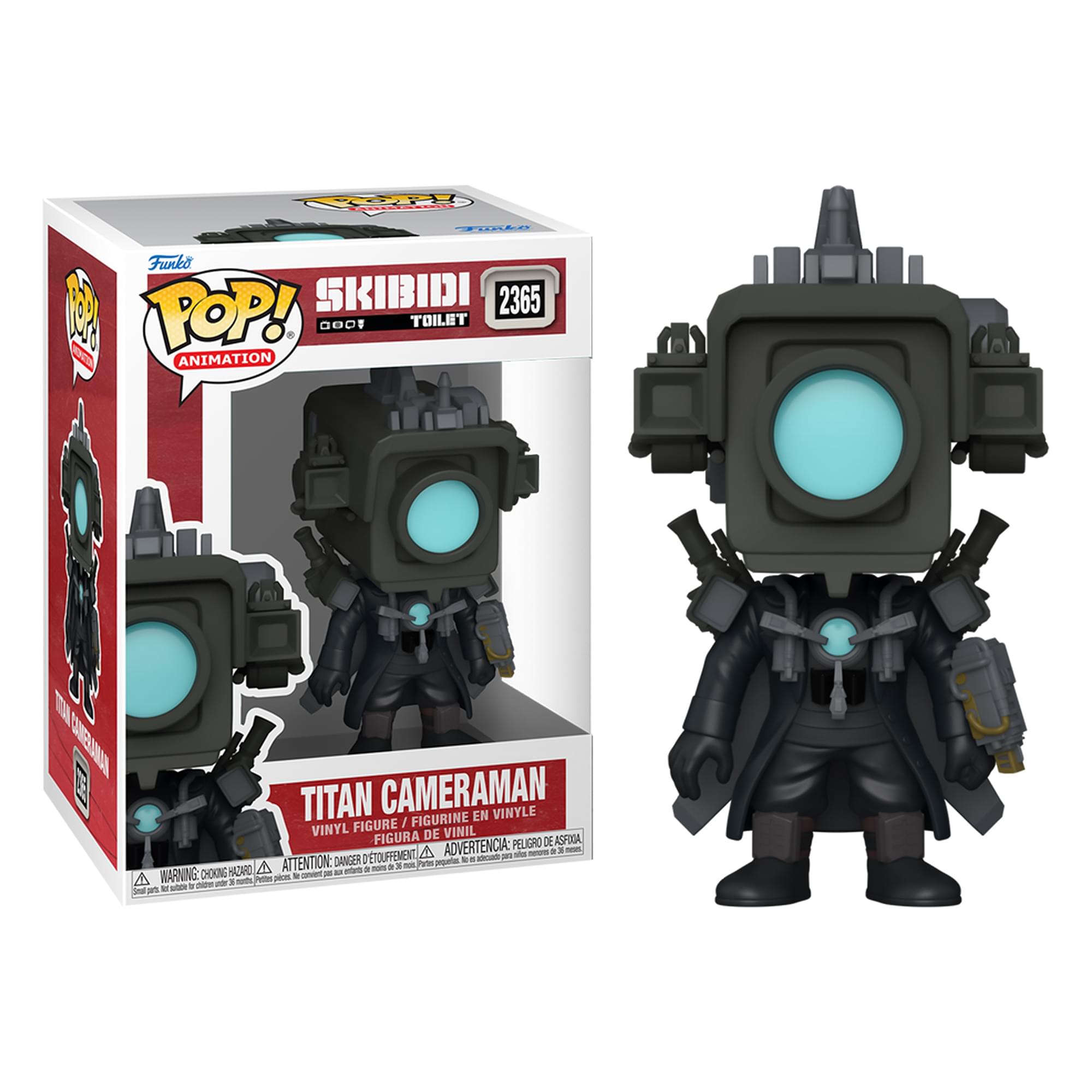 Skibidi Funko POP Animation | Titan Cameraman