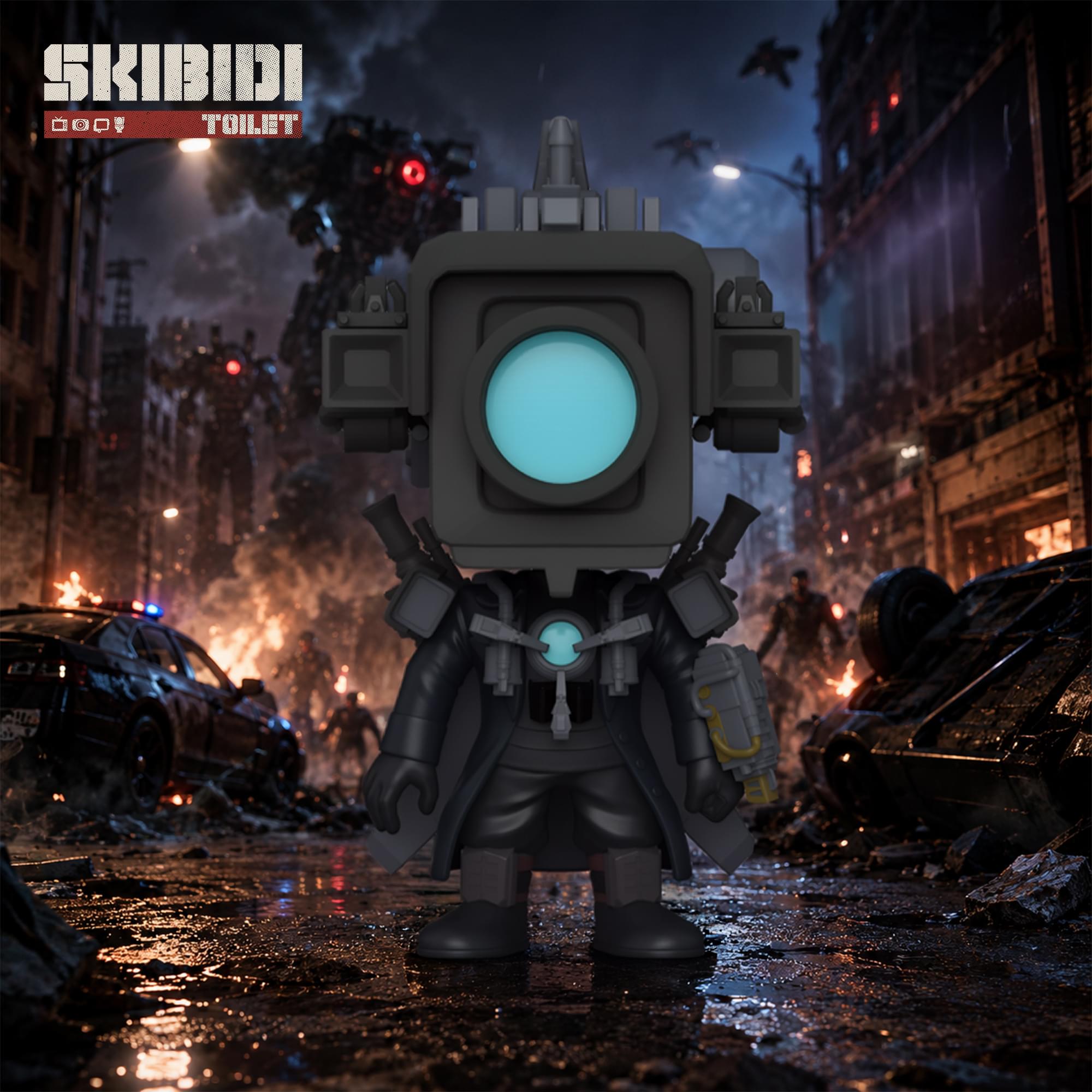Skibidi Funko POP Animation | Titan Cameraman