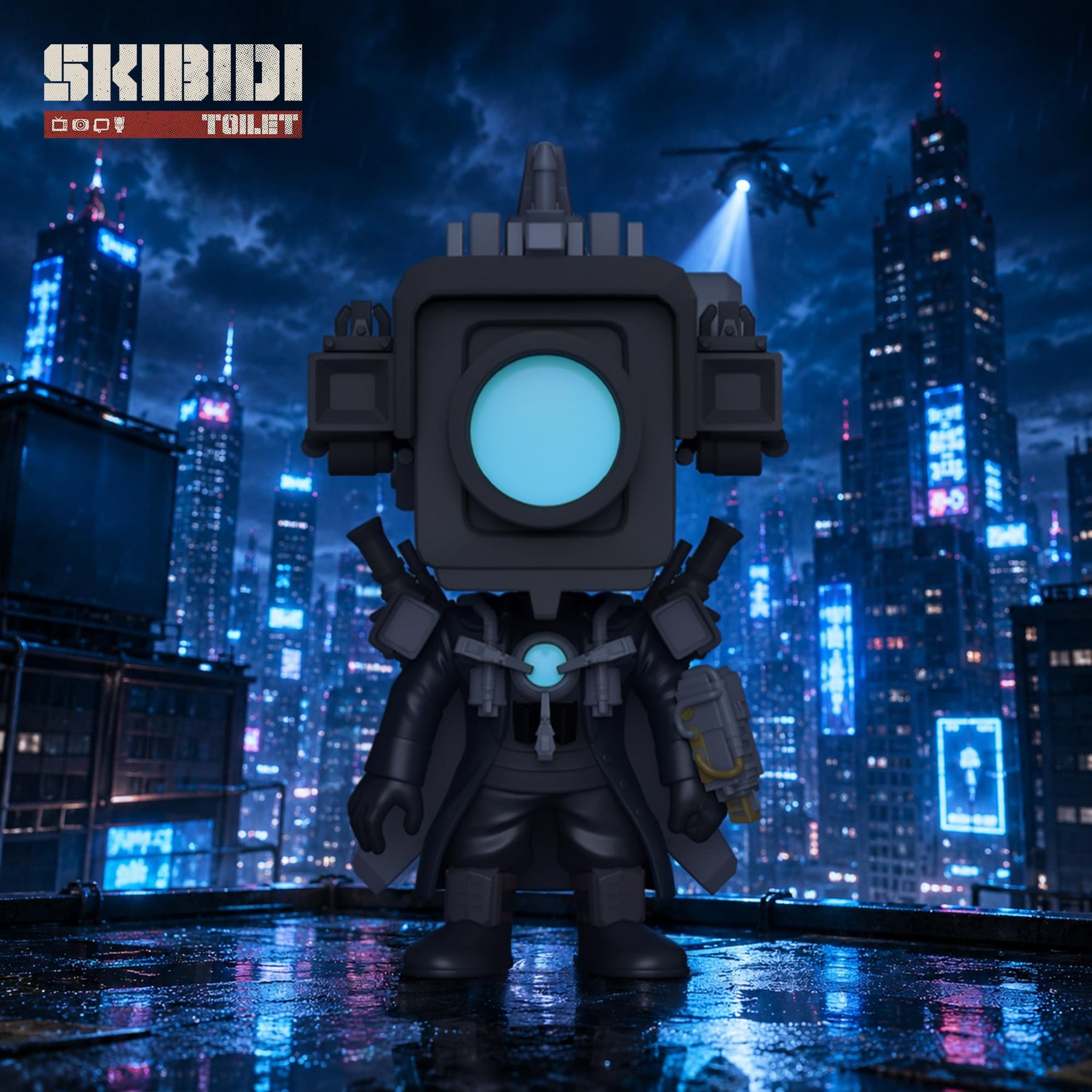 Skibidi Funko POP Animation | Titan Cameraman