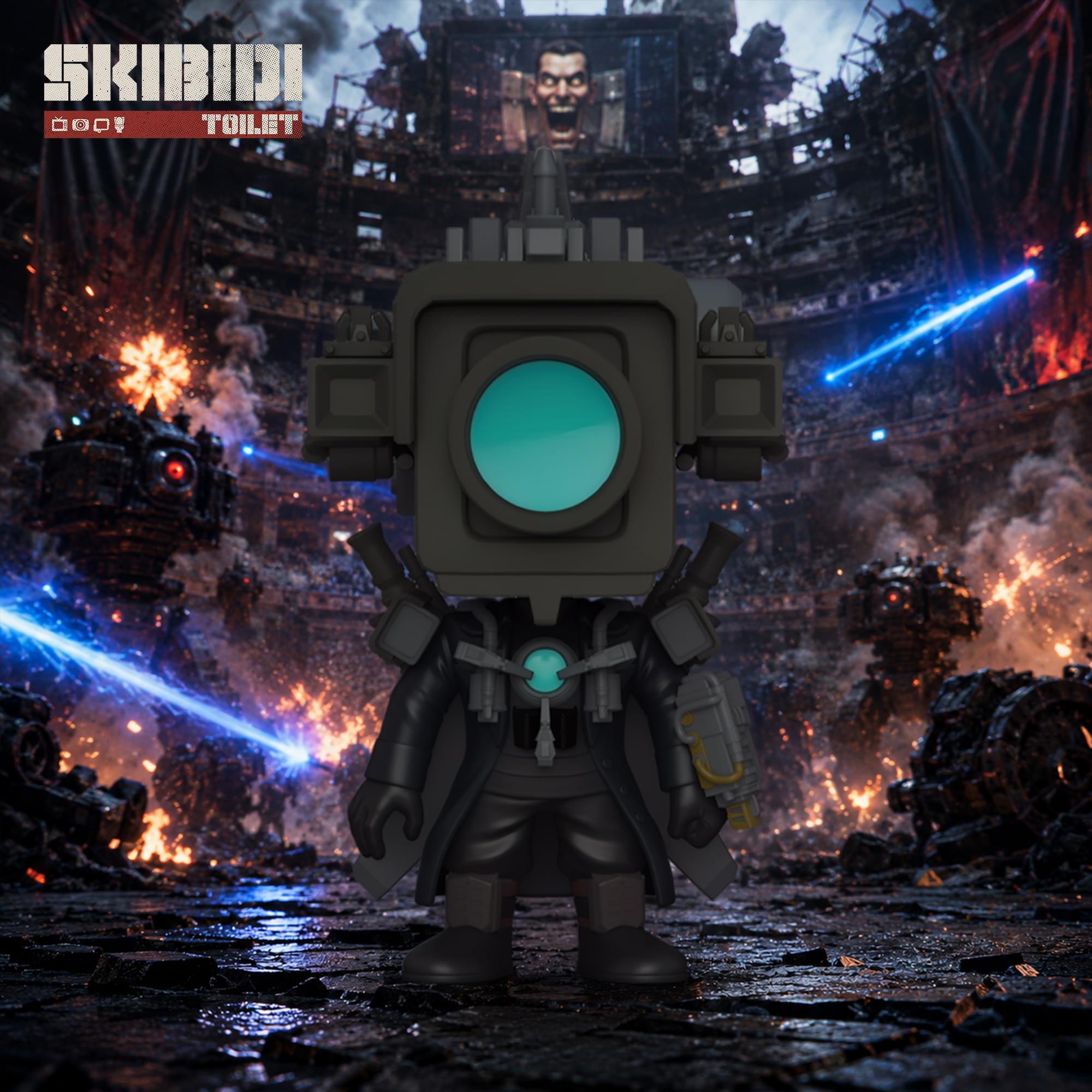 Skibidi Funko POP Animation | Titan Cameraman