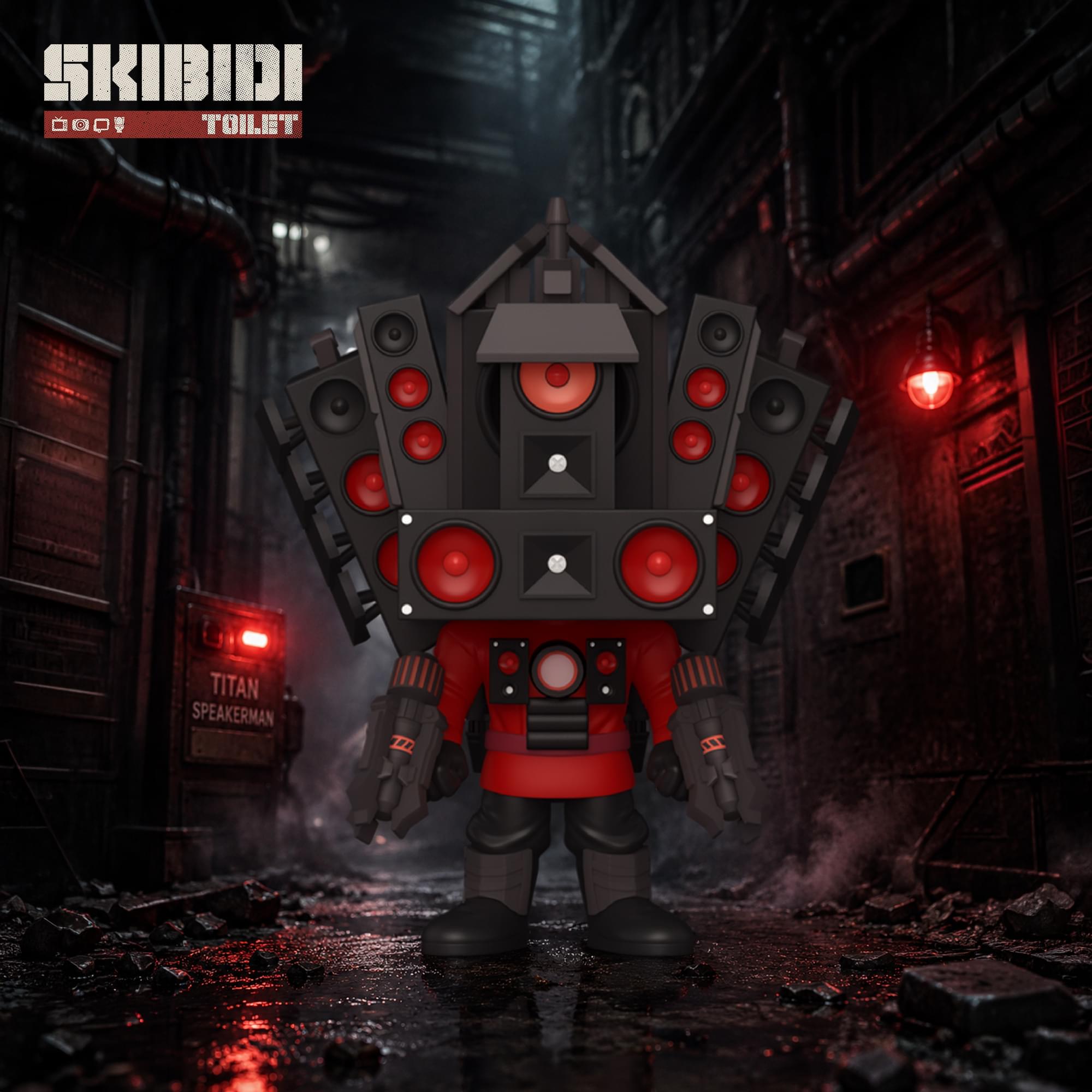 Skibidi Funko POP Animation | Titan Speakerman
