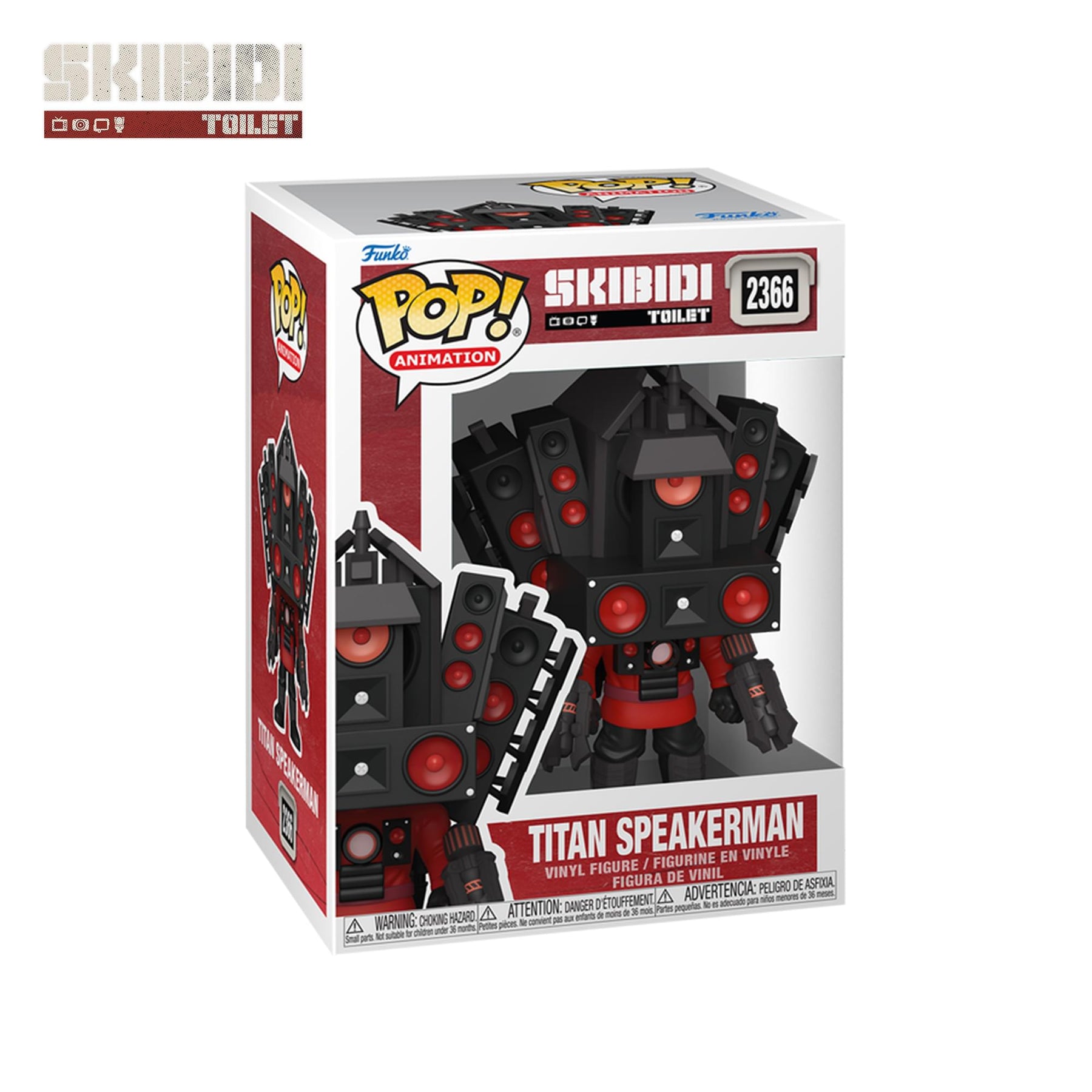 Skibidi Funko POP Animation | Titan Speakerman